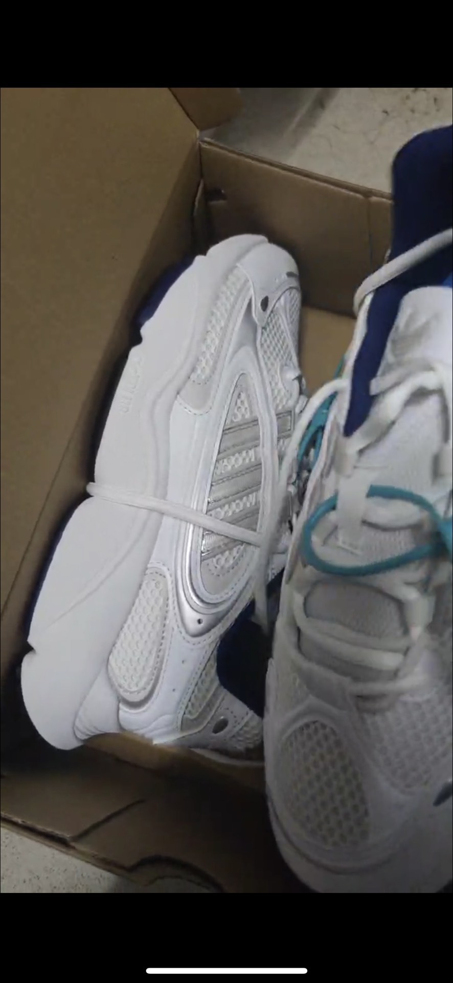 custom review-Adidas Originals Ozmillen Устойчивый к истиранию низкий топ Повседневная беговая обувь Унисекс Белый Серый