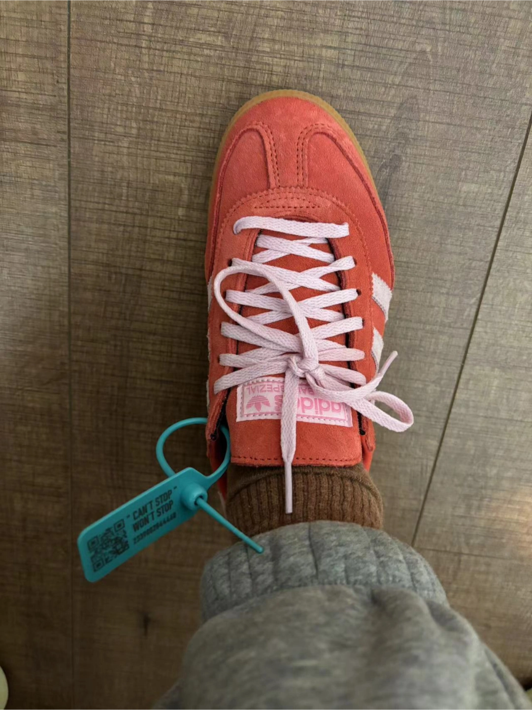 custom review-Adidas Originals HANDBALL SPEZIAL Низкие Кроссовки для скейтбординга Женские Оранжевые