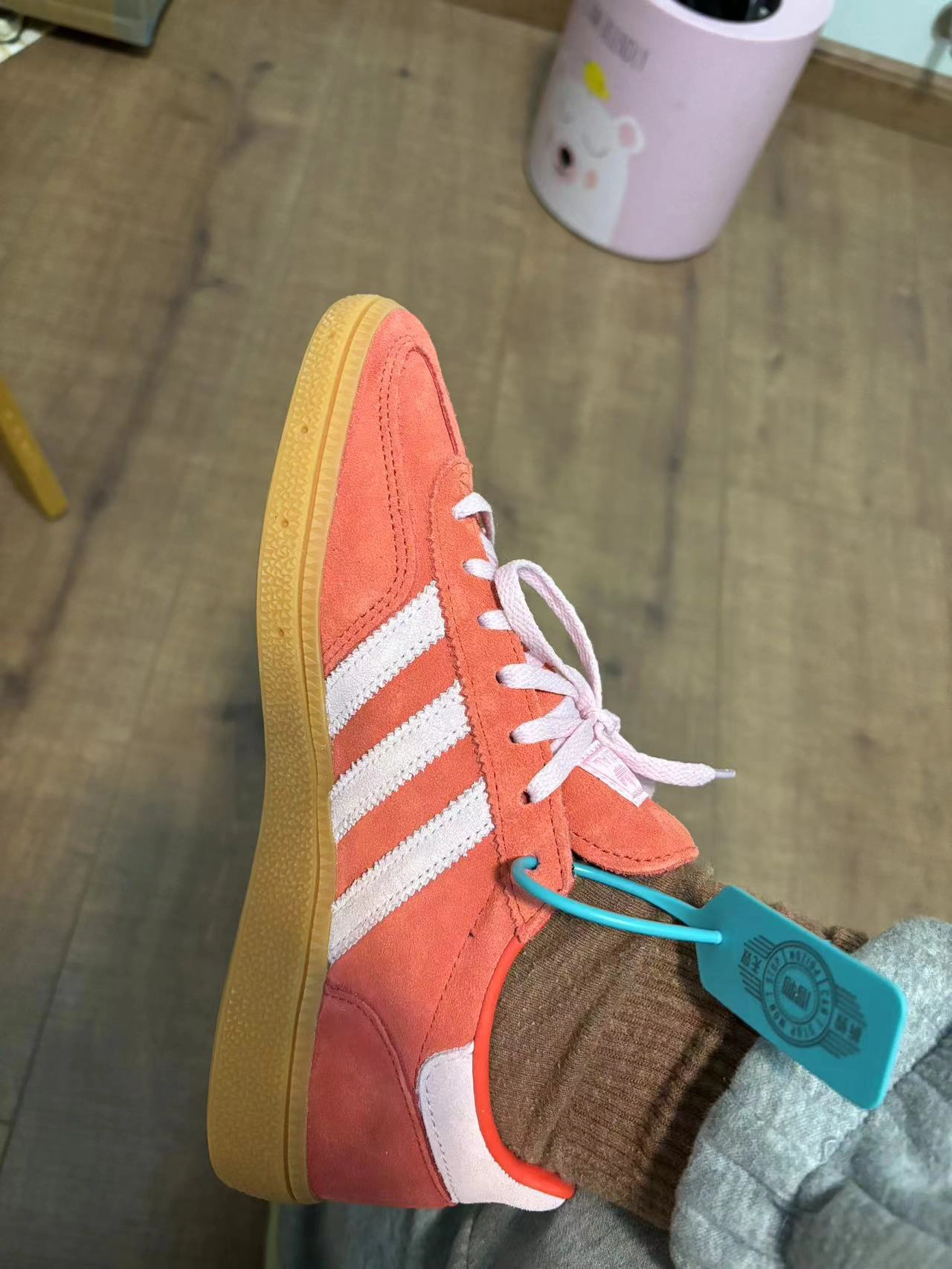 custom review-Adidas Originals HANDBALL SPEZIAL Низкие Кроссовки для скейтбординга Женские Оранжевые