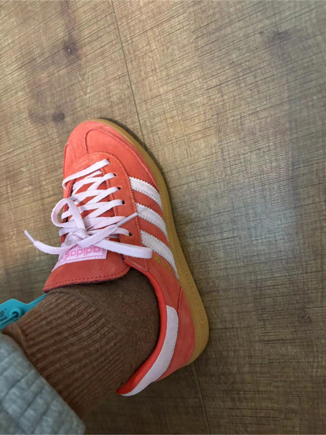 custom review-Adidas Originals HANDBALL SPEZIAL Низкие Кроссовки для скейтбординга Женские Оранжевые