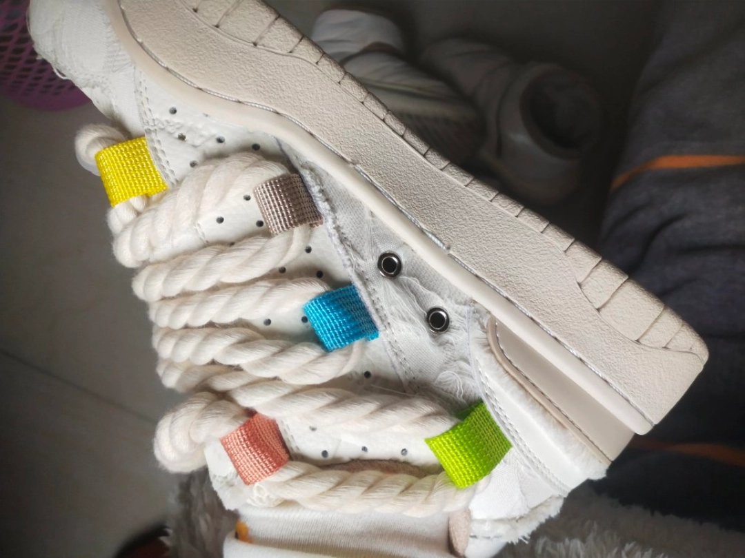 custom review-Cat Sofa Dreadlocks series Низкие кроссовки для скейтбординга унисекс бежевые