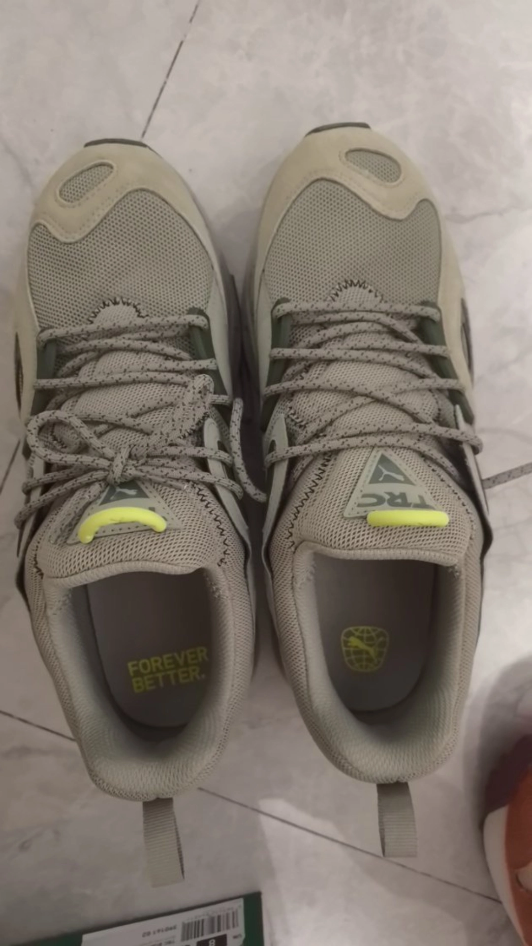 custom review-PUMA Trc Blaze Elevated Hike Low Топ Кэжуал Унисекс Birch Green