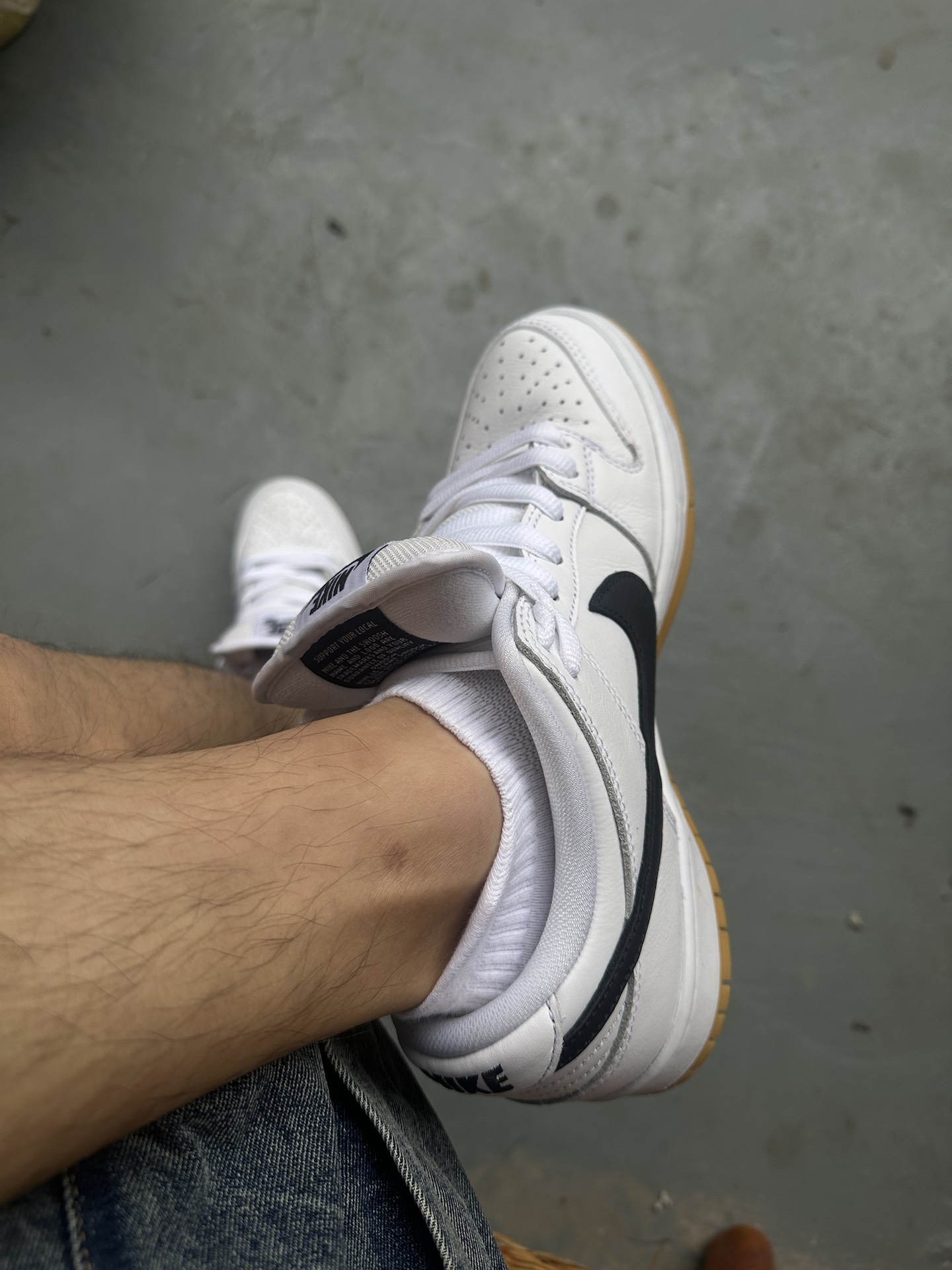 custom review-Nike Sb Dunk Low Pro White Gum
