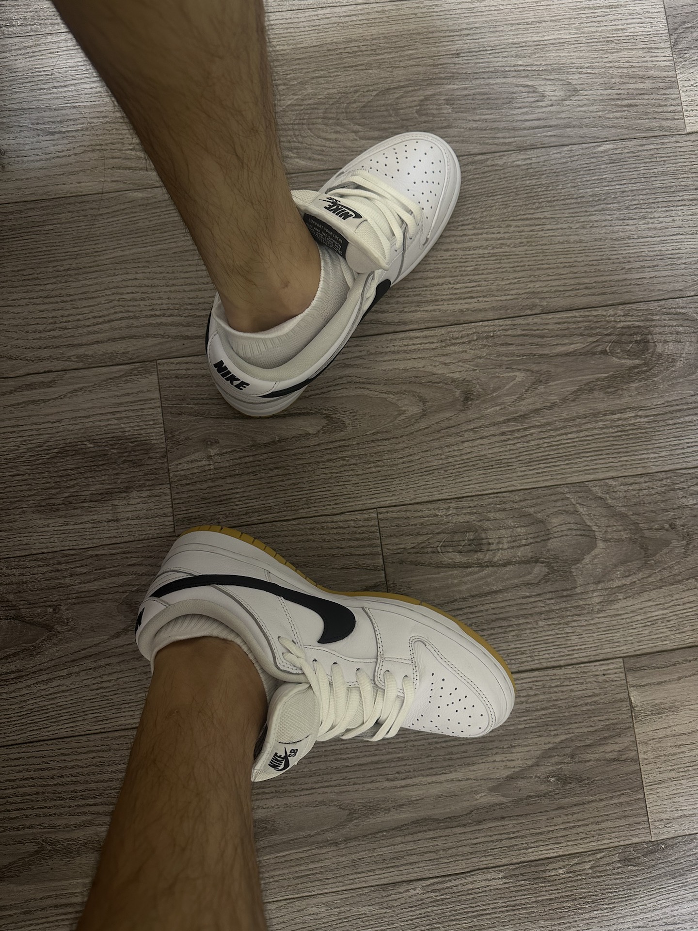 custom review-Nike Sb Dunk Low Pro White Gum