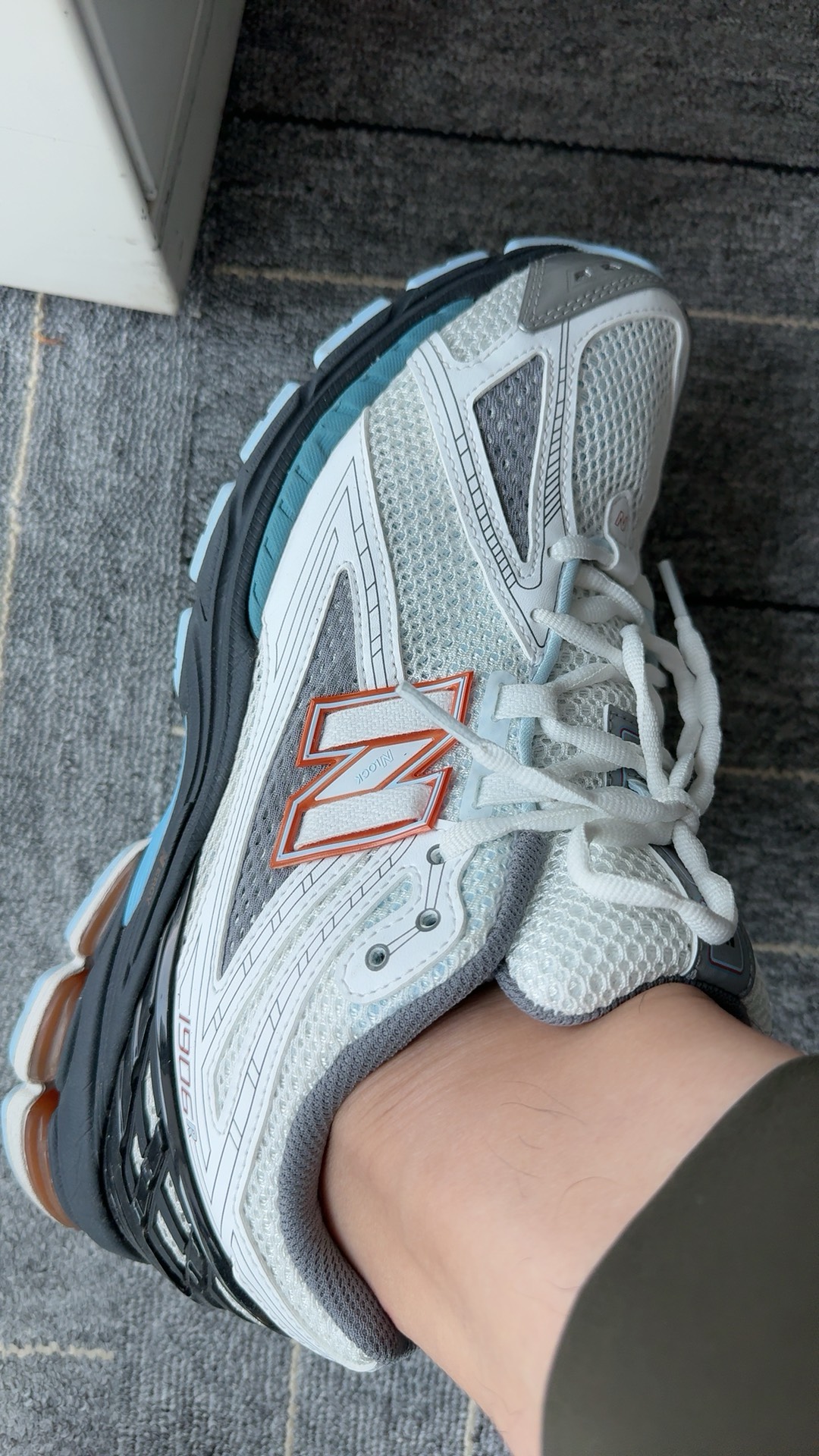 custom review-New Balance NB 1906R Устойчивый к истиранию Дышащий Низкий Верх Casual Унисекс Белый Черный