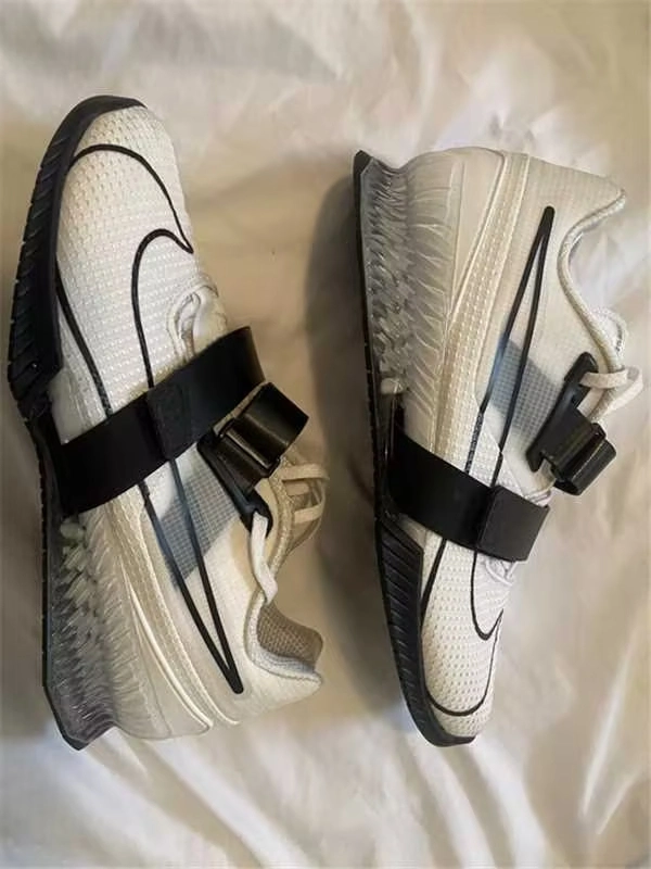 custom review-Nike Romaleos 4 Low Топ Кроссовки для тренировок Унисекс Белый Черный