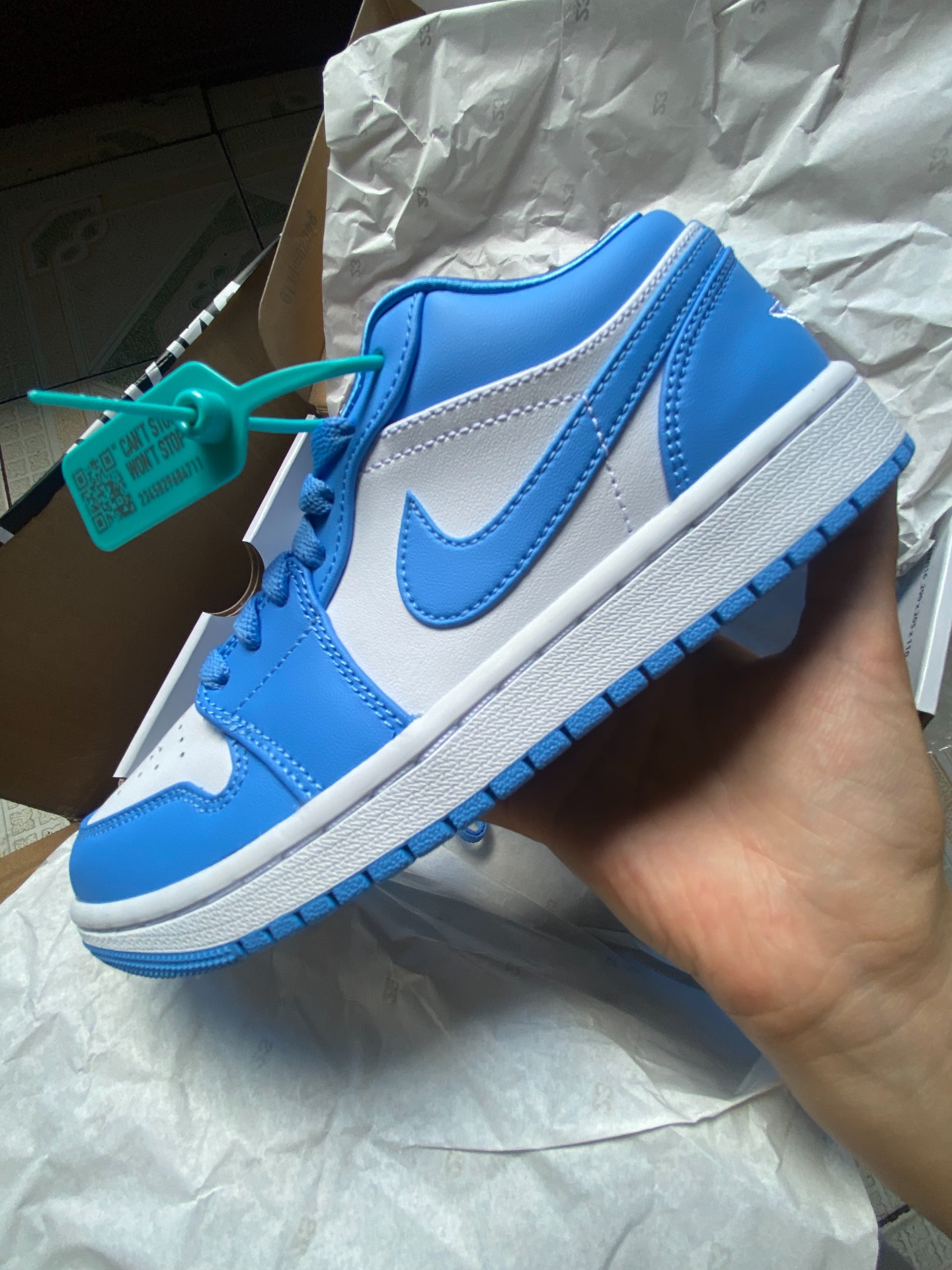 custom review-JORDAN 1 Low Unc Women's