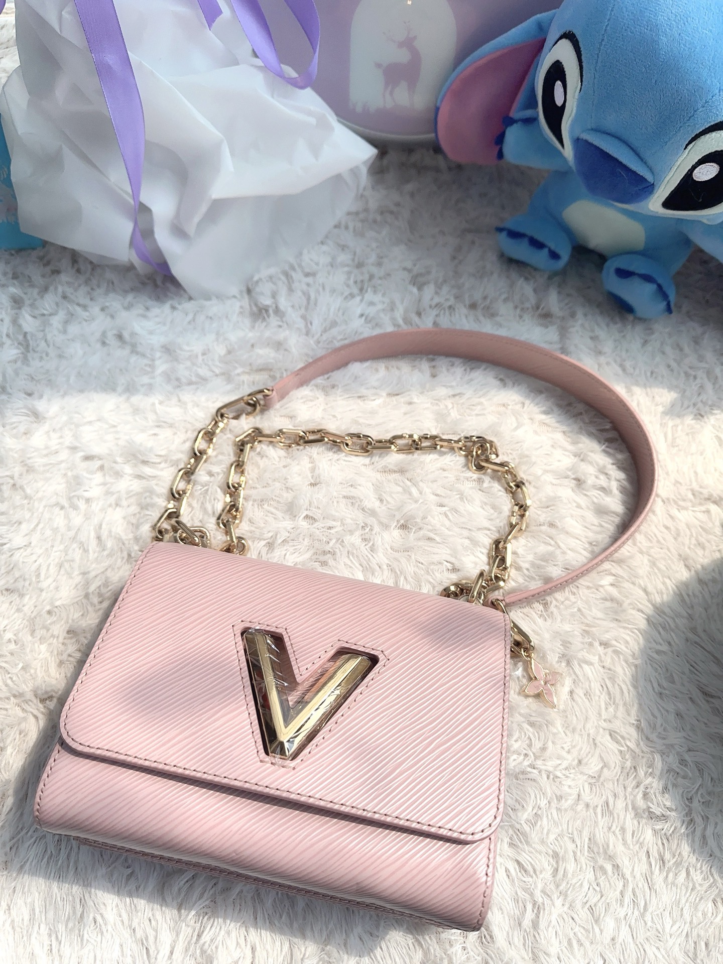 lv twist 单肩斜挎小包
