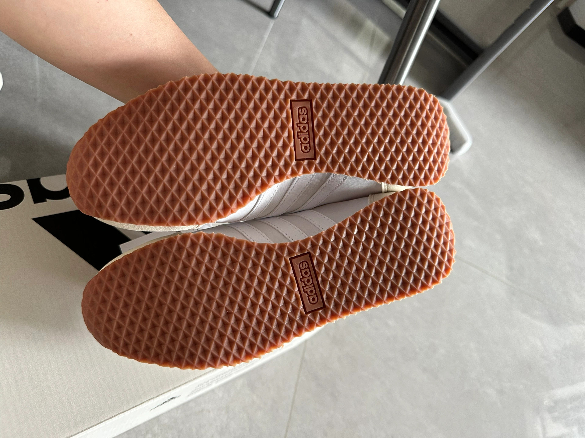 custom review-Adidas VS JOG 2,0 Амортизация Износостойкий Низкий Топ Casual Унисекс Экрю