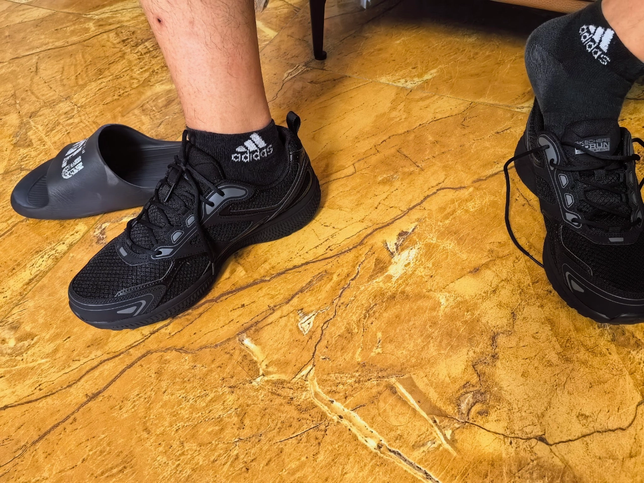 custom review-Skechers Go Run Consistent Амортизация Дышащий И Устойчивый Дизайн Низкий Топ Спринт Беговые кроссовки Мужской Черный