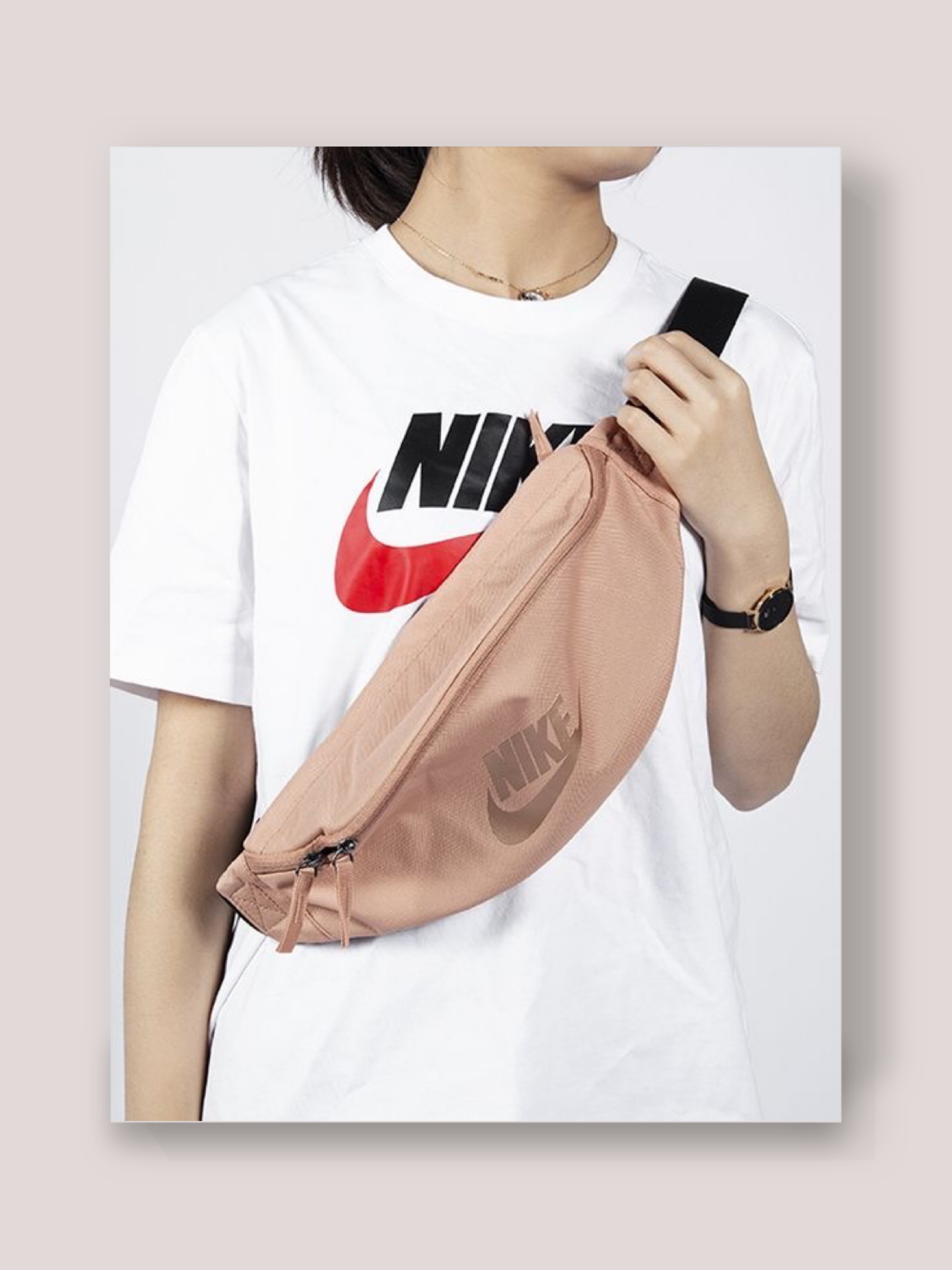 nike耐克男女腰包多功能斜挎包胸包运动休闲单肩背包