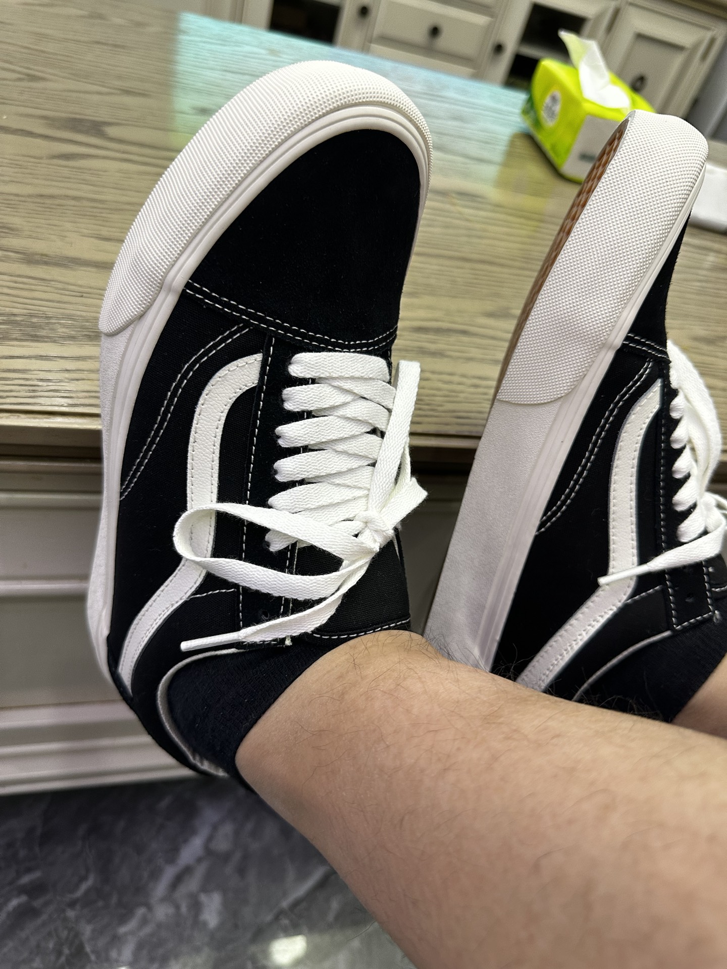 custom review-Vans OLD SKOOL VR3 Low Топ Скейтборд Кроссовки Унисекс Черный Белый