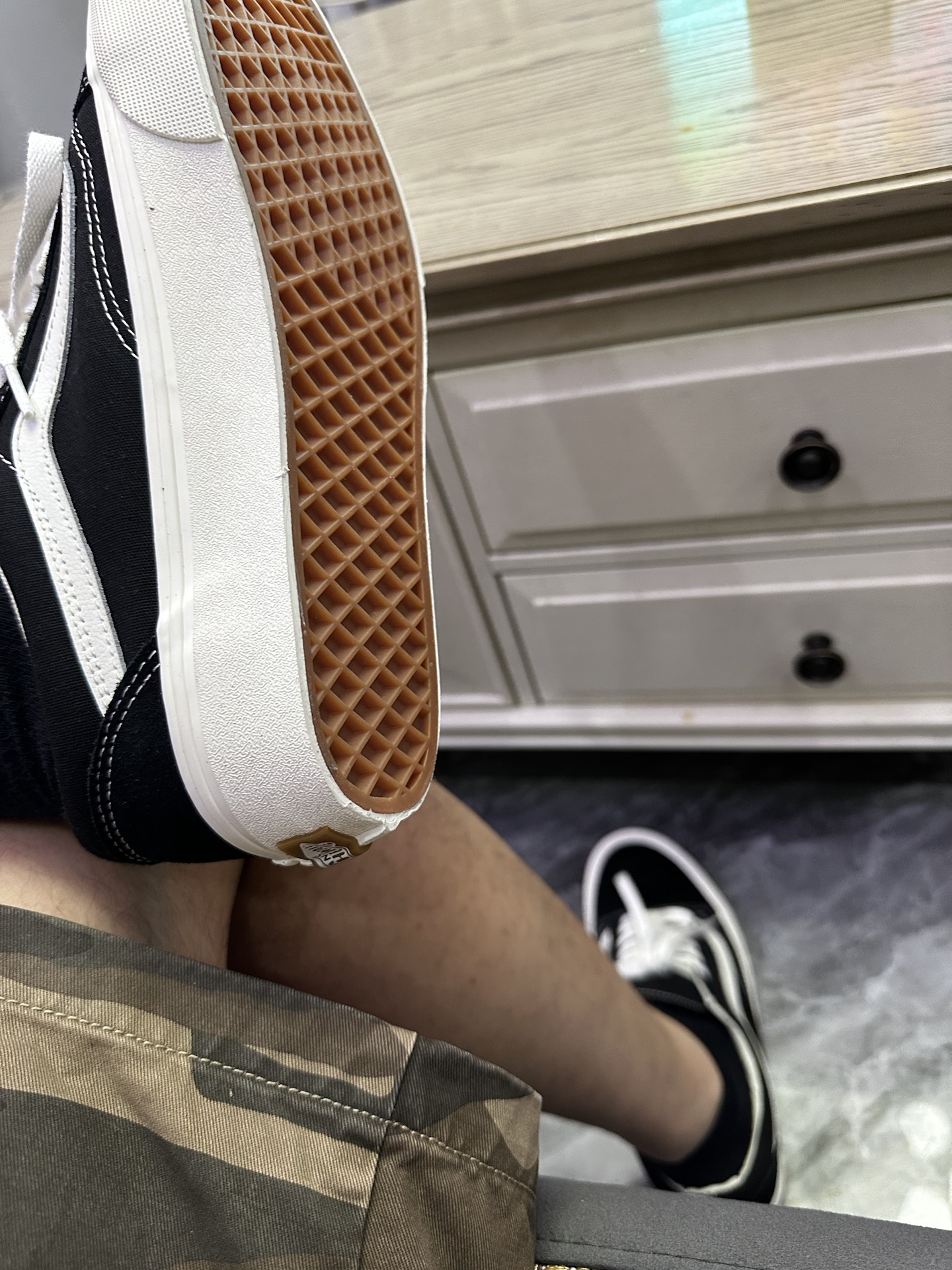 custom review-Vans OLD SKOOL VR3 Low Топ Скейтборд Кроссовки Унисекс Черный Белый