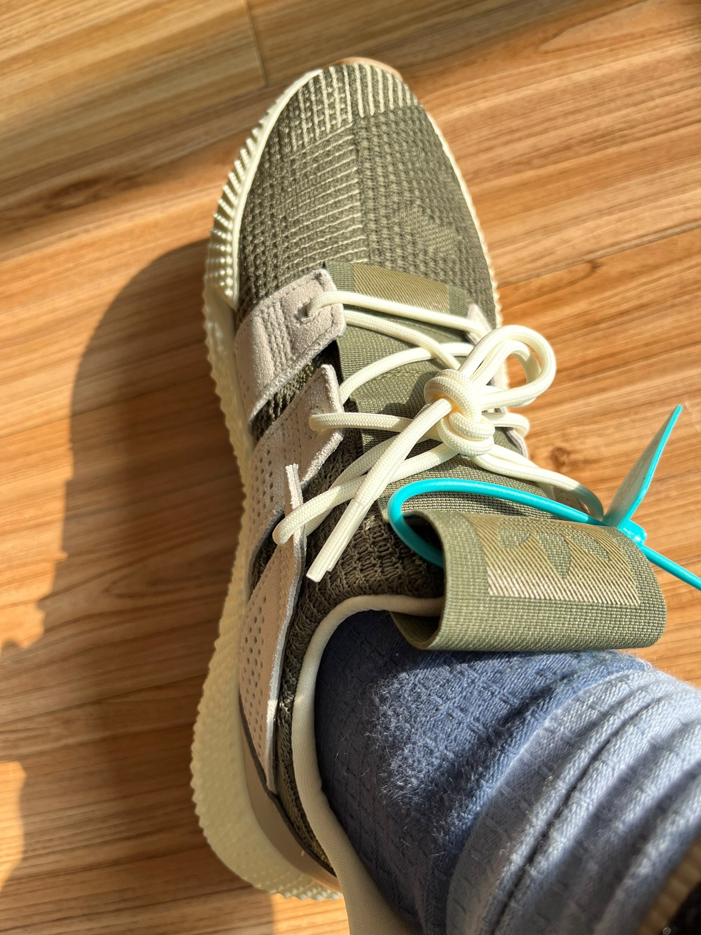 custom review-Adidas Originals PROPHERE Slip-resistant Abrasion-resistant Lightweight Low-Top Casual Shoes Unisex Green Gray Adidas Originals PROPHERE Противоскользящий Устойчивый к истиранию Легкий Низкий Топ Повседневная Обувь Унисекс Зеленый Серый