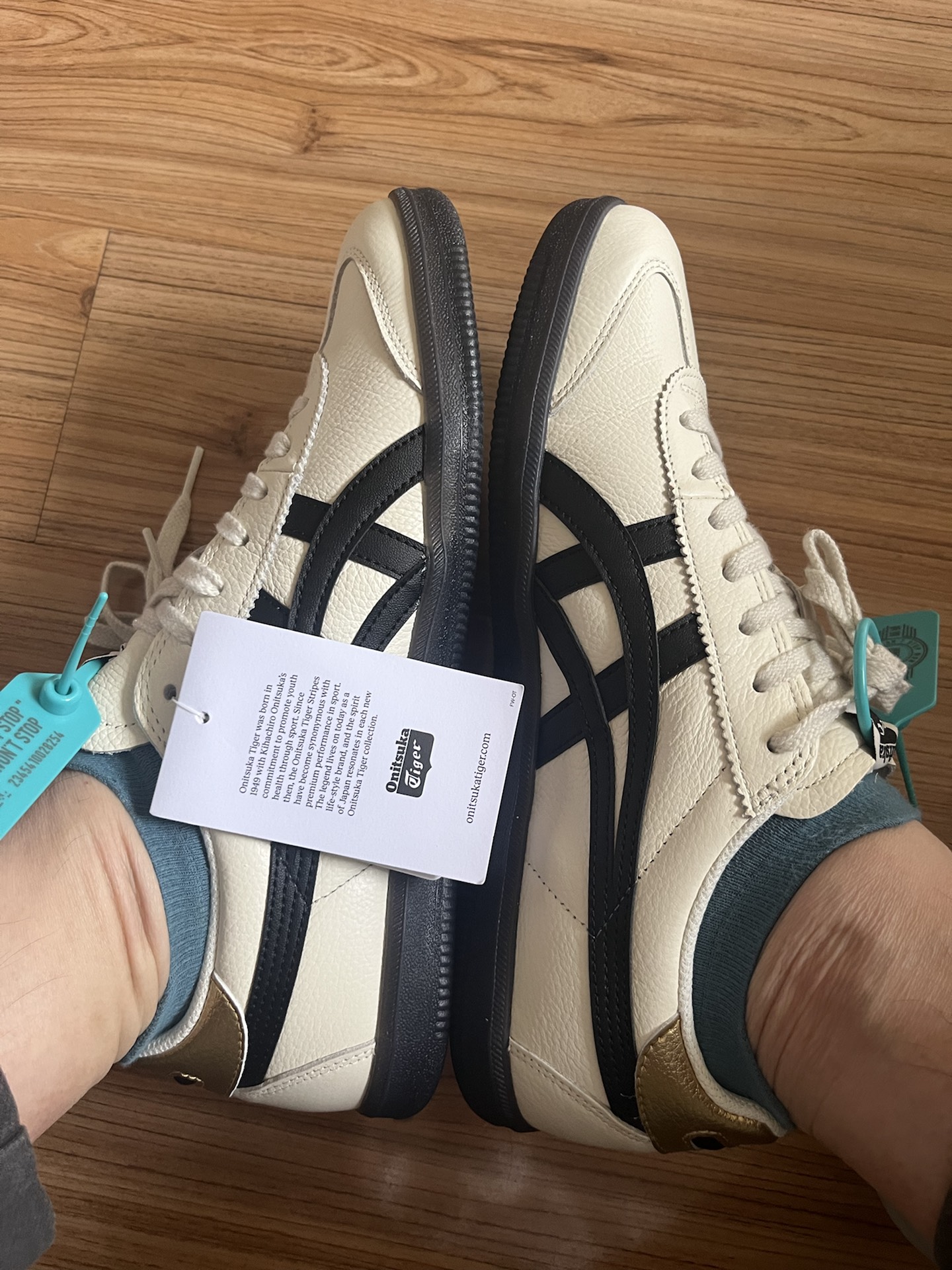custom review-Onitsuka Tiger Tokuten Cream Black