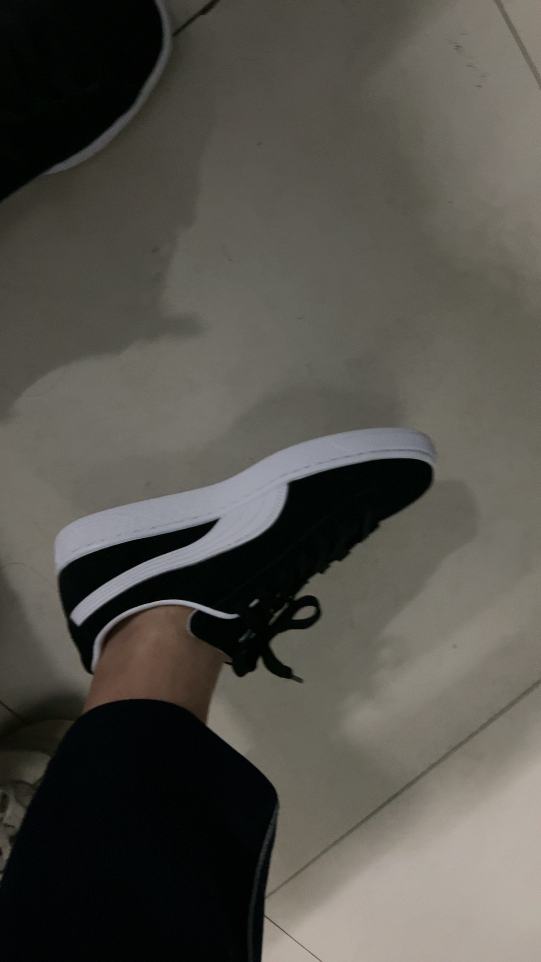 custom review-PUMA Suede Classic Амортизация Устойчивый к истиранию Дышащий Низкий Топ Беговые кроссовки Унисекс Черный Белый