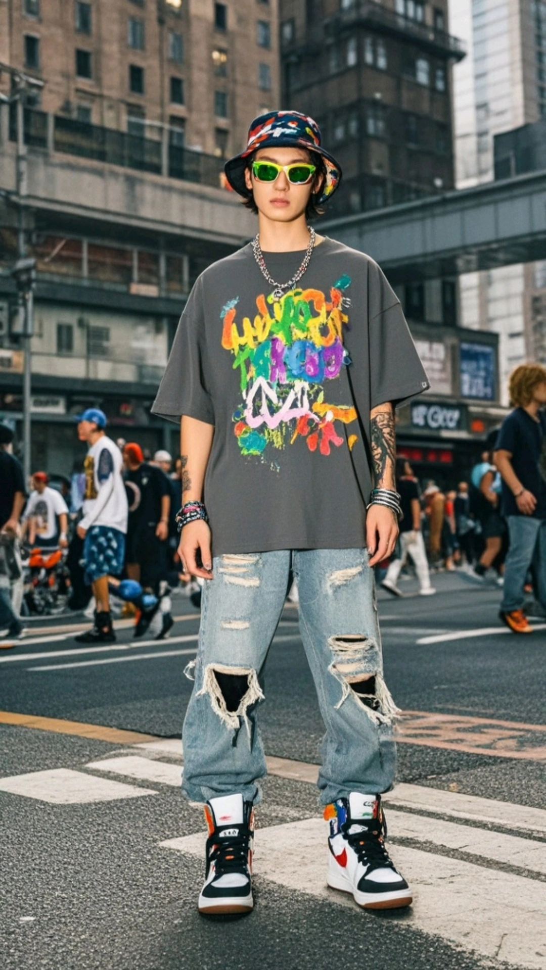 今日份穿搭 #街舞男孩穿搭 #嘻哈运动街头风 街头穿搭