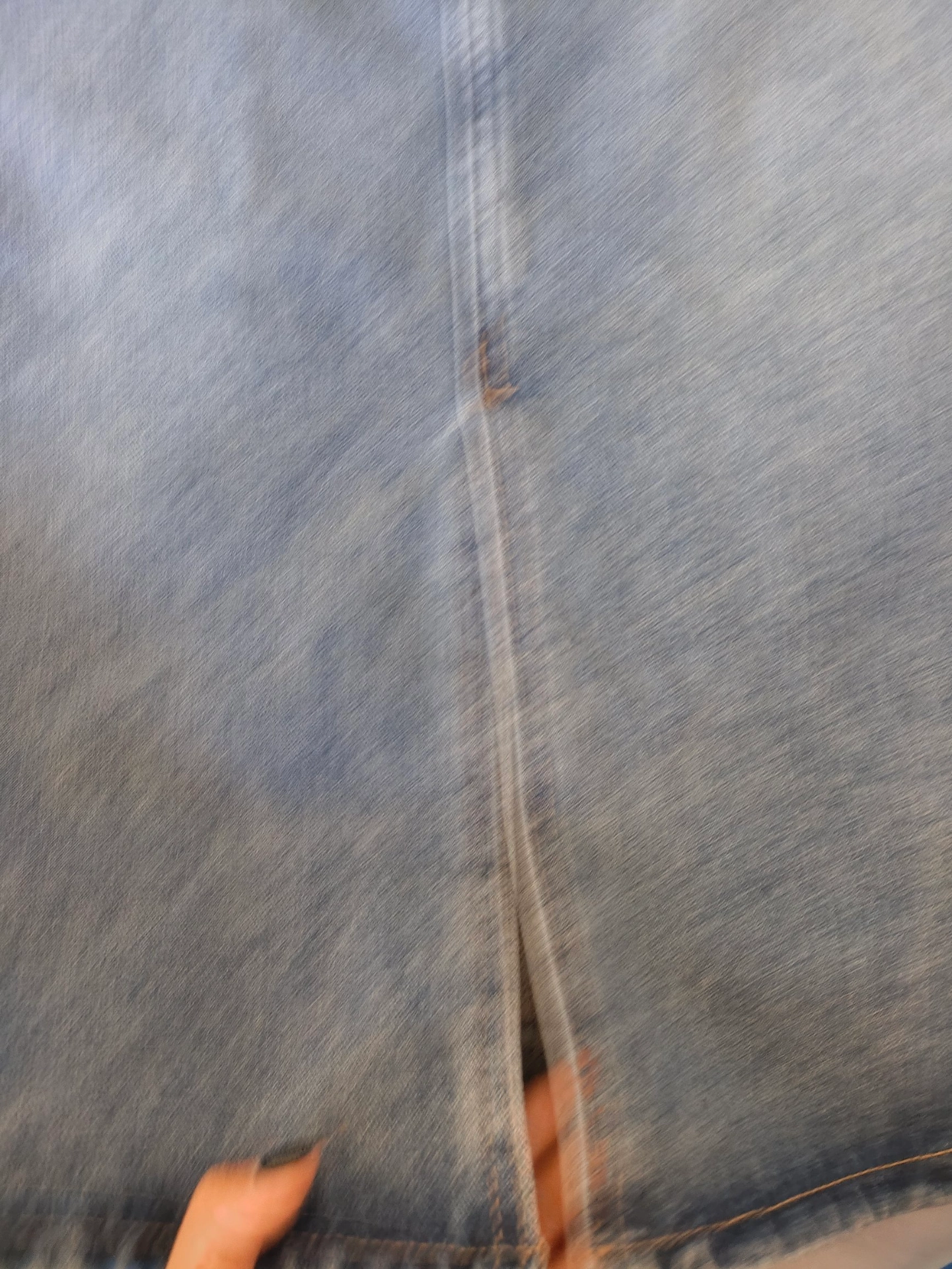 custom review-BALENO Джинсовая длинная юбка женская синяя