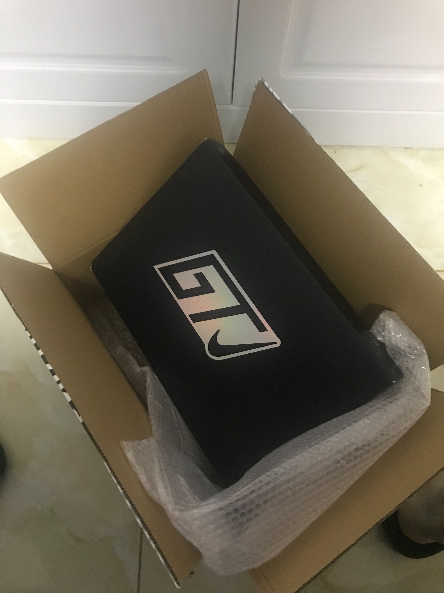 custom review-Nike Air Zoom G.T. Cut 3 Low Топ Баскетбольные кроссовки Унисекс Белый Синий