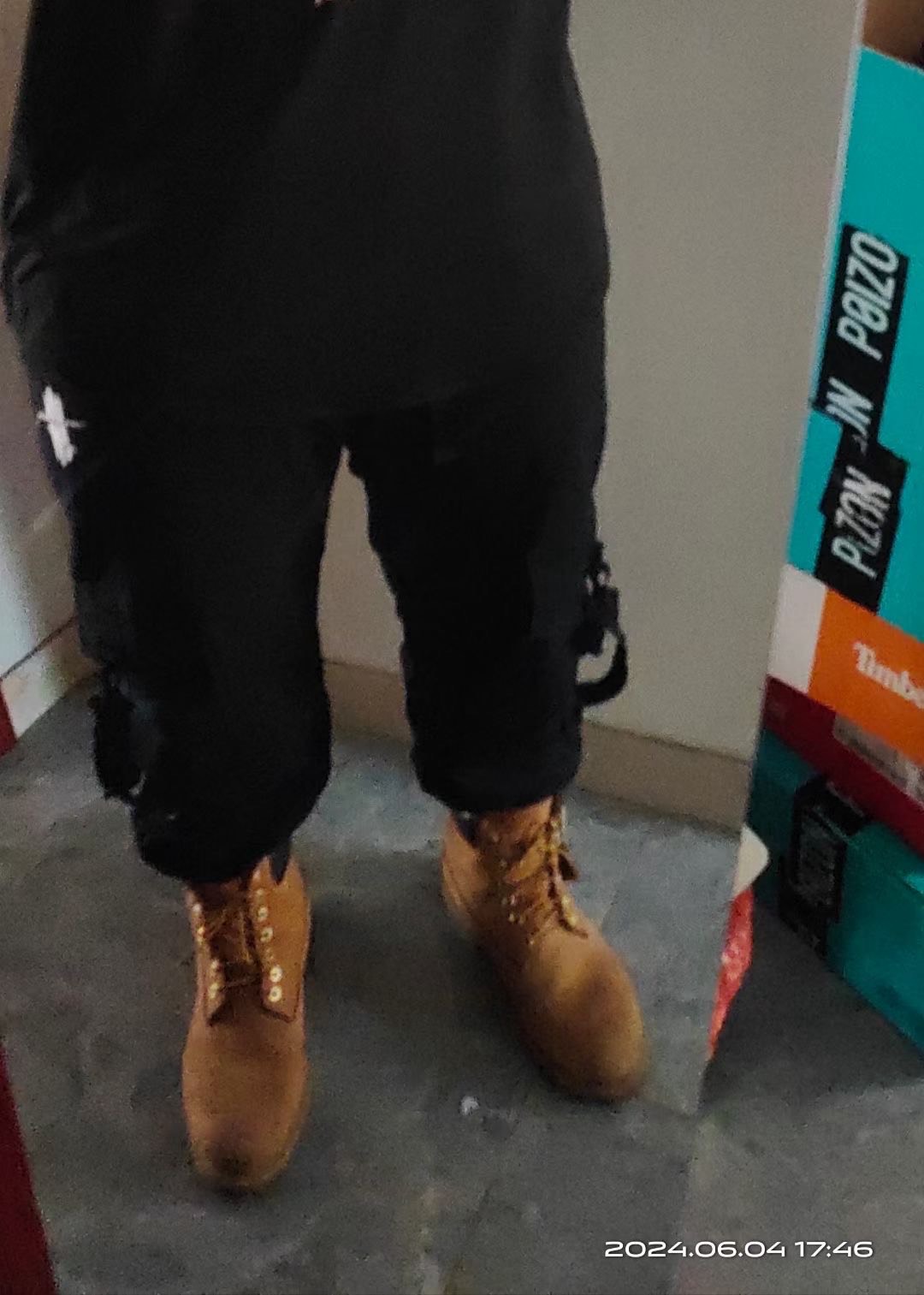 custom review-AOGZ Черные Унисекс Карго Брюки