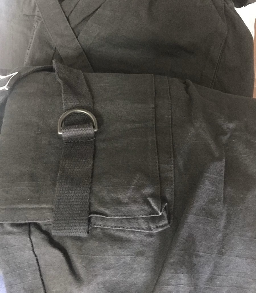 custom review-AOGZ Черные Унисекс Карго Брюки