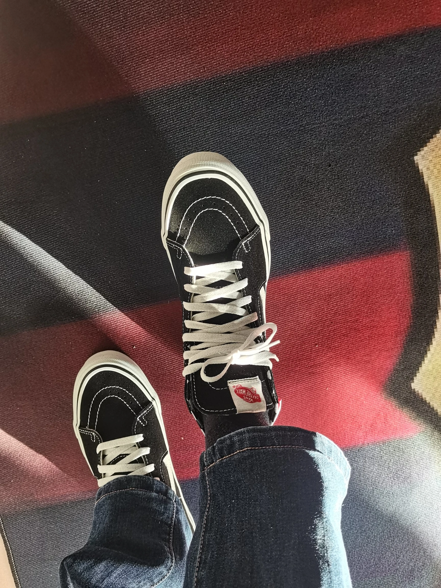 custom review-Vans SK8 HI Tapered High Топ Скейтборд Кроссовки Унисекс Черный