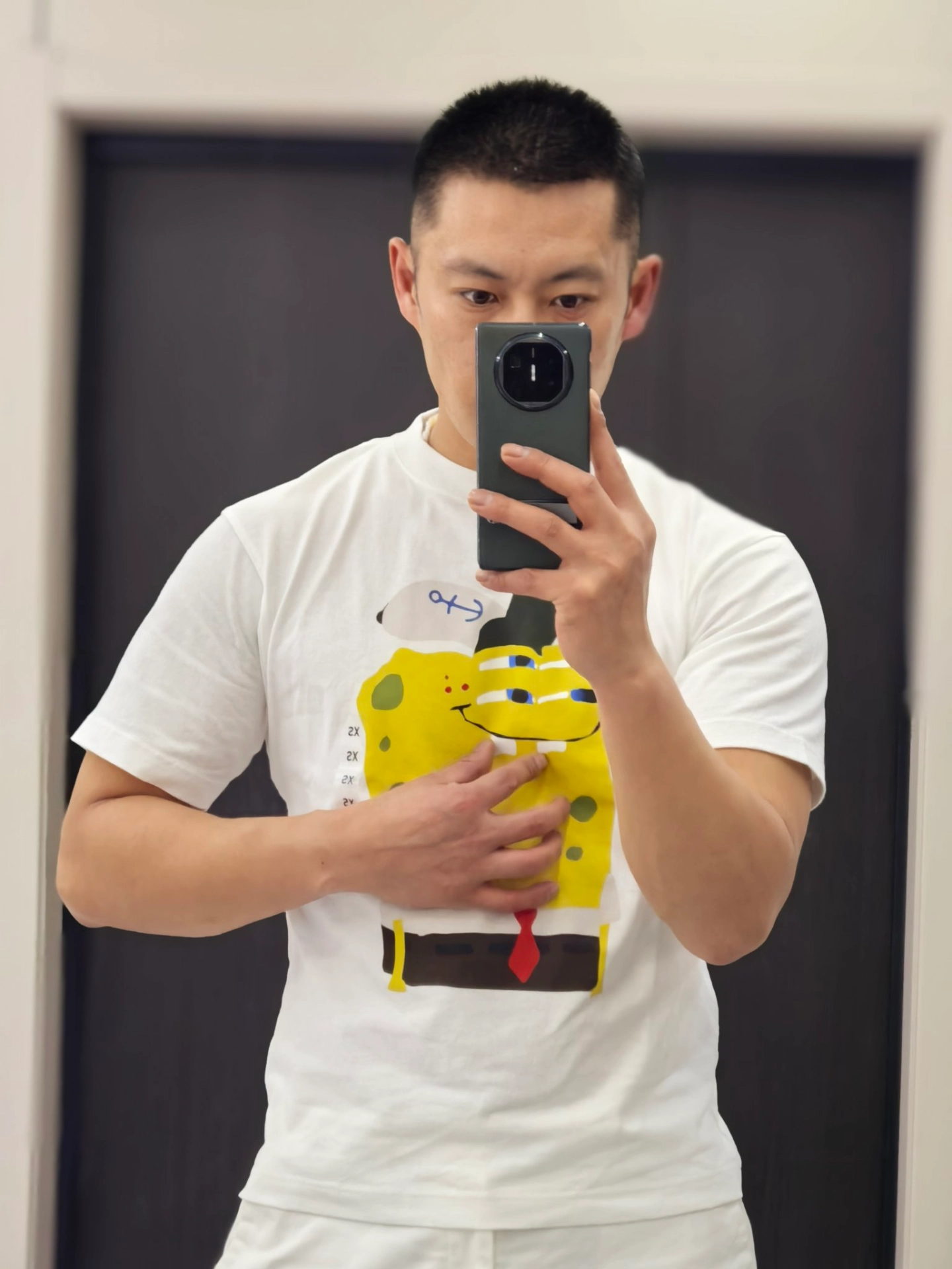 custom review-UNIQLO CPFM X Sponge Baby Collaboration T-Shirt Унисекс