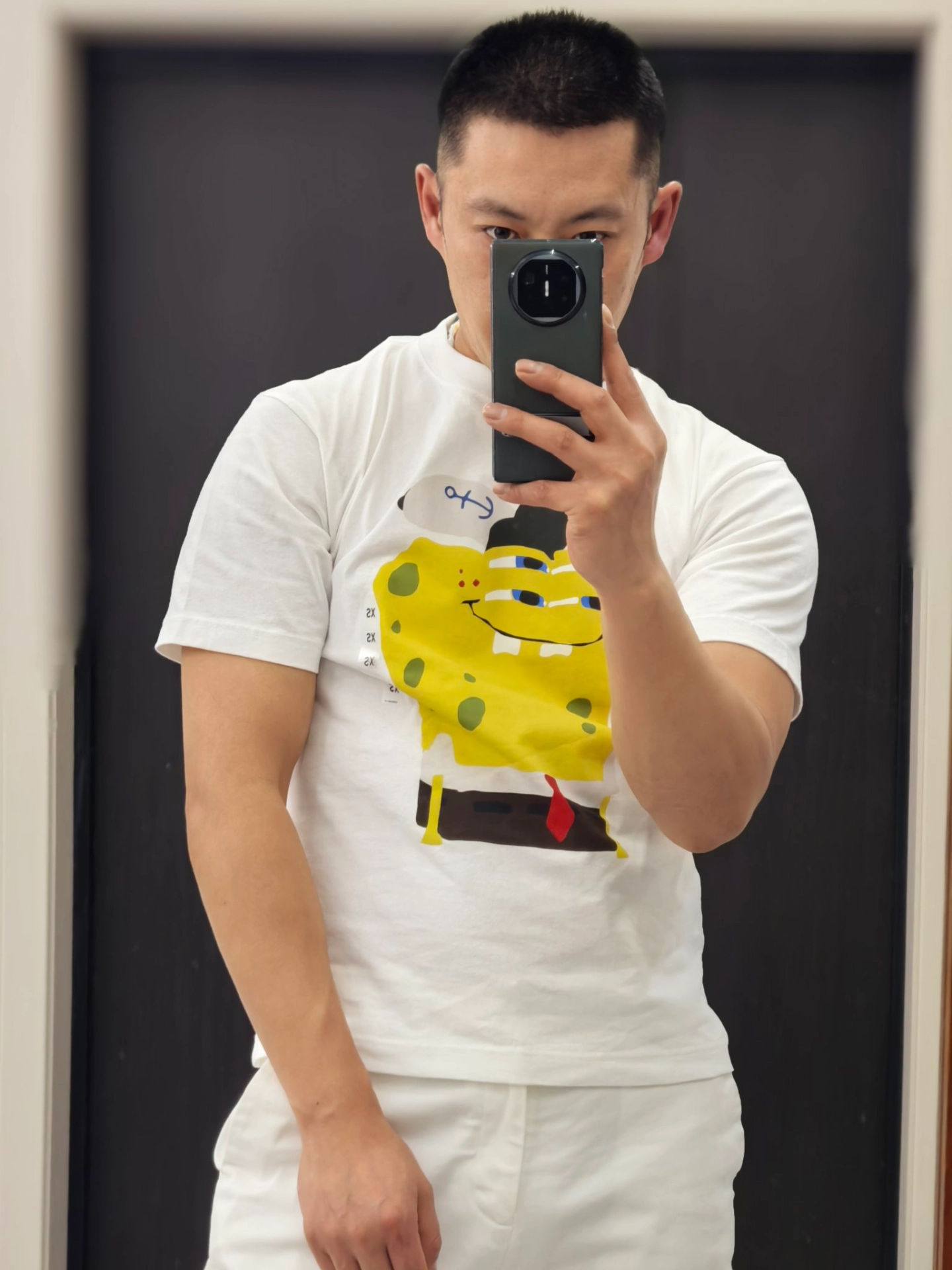 custom review-UNIQLO CPFM X Sponge Baby Collaboration T-Shirt Унисекс