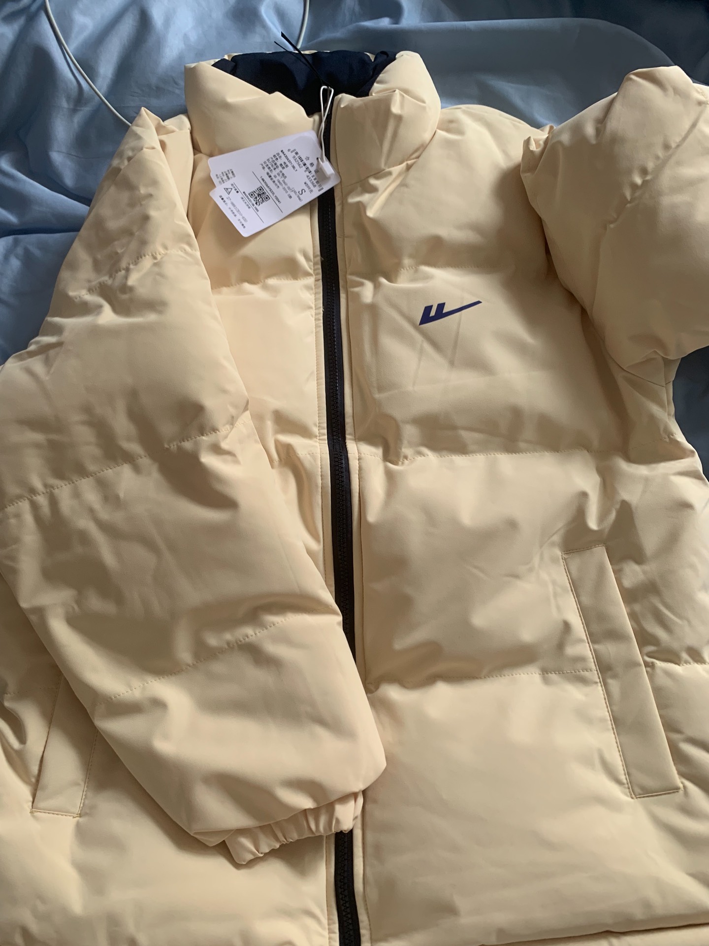 custom review-Warrior Huichao Распакованный Ended Smile Collection Пуховая куртка Унисекс