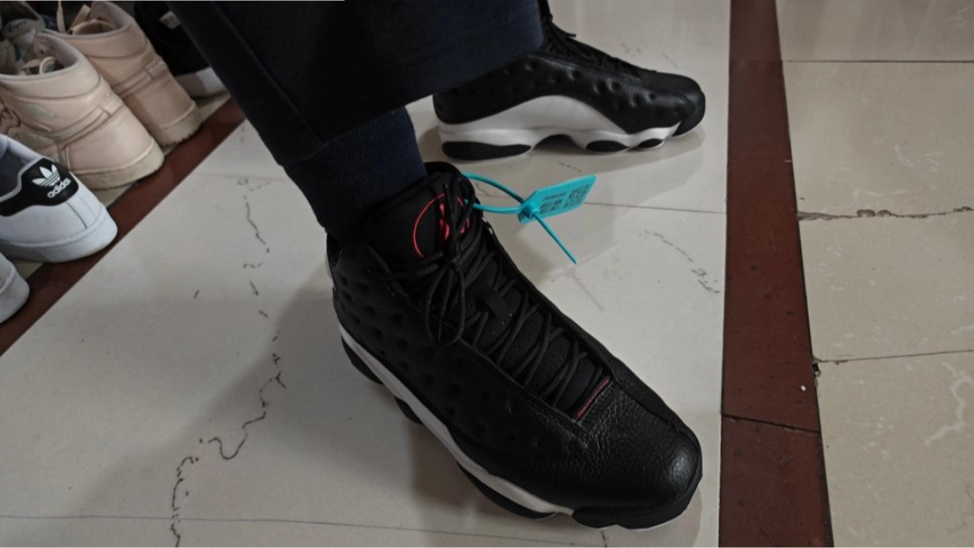 custom review-Jordan Air Jordan 13 Retro 'Реверс He Got Game' High Top Винтажные баскетбольные кроссовки Мужской Черный Белый