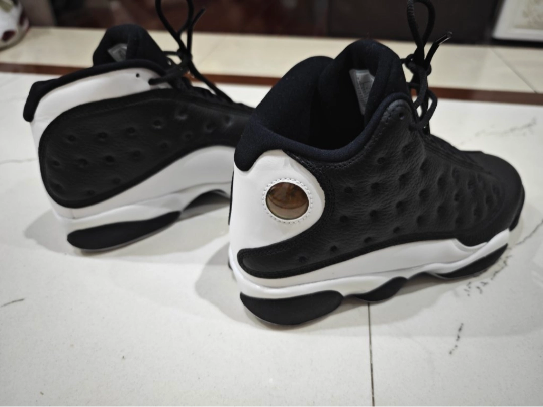 custom review-Jordan Air Jordan 13 Retro 'Реверс He Got Game' High Top Винтажные баскетбольные кроссовки Мужской Черный Белый