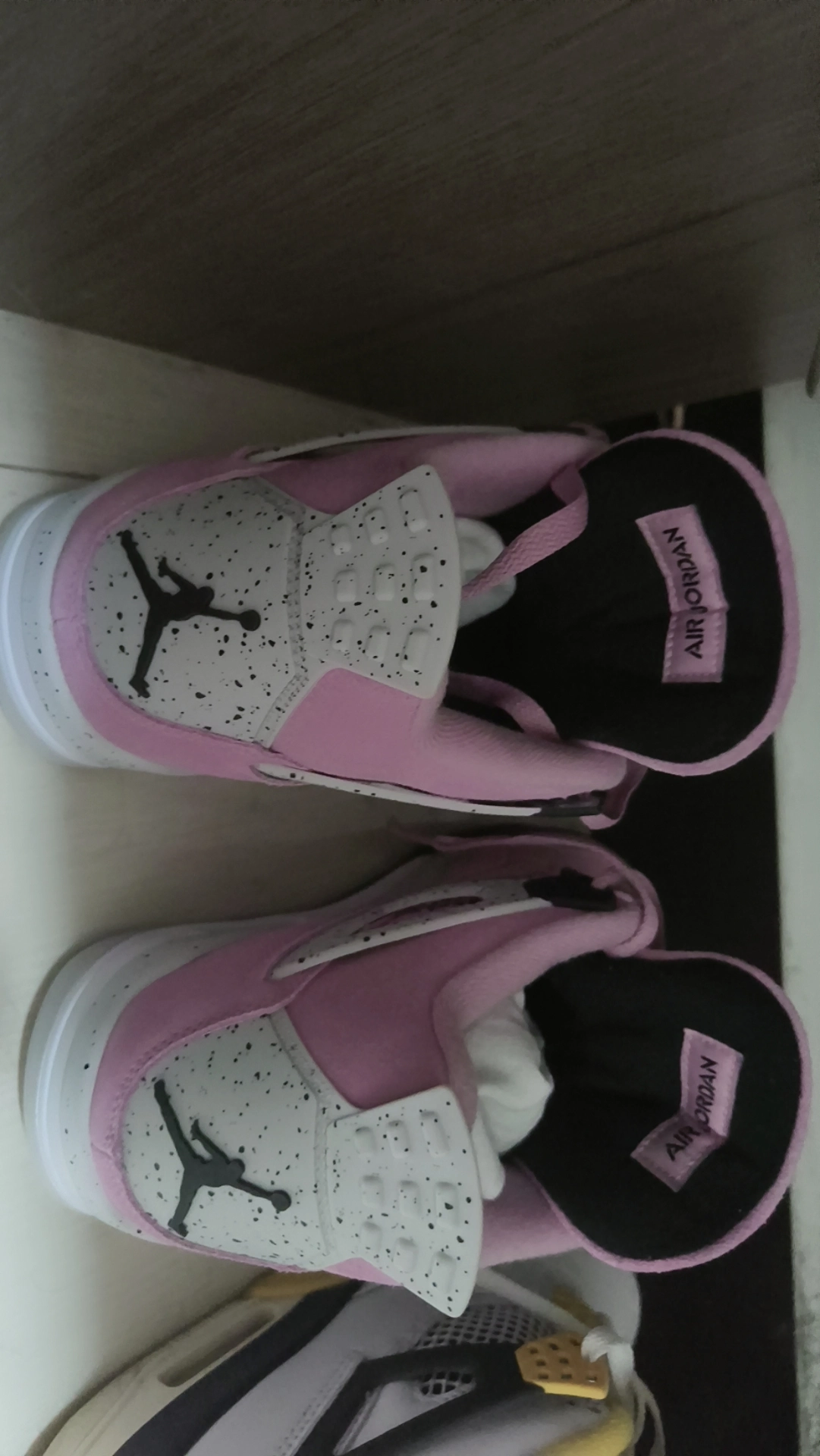 custom review-JORDAN 4 Retro Orchid Women's