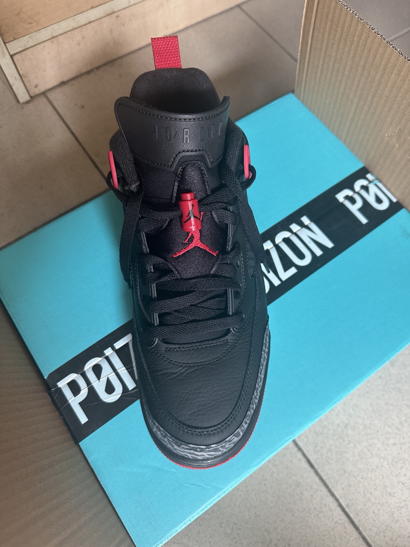 custom review-Джордан Spizike Low Slip-Resistant Low Top Винтажные Баскетбольные Кроссовки Мужские Черные Красные