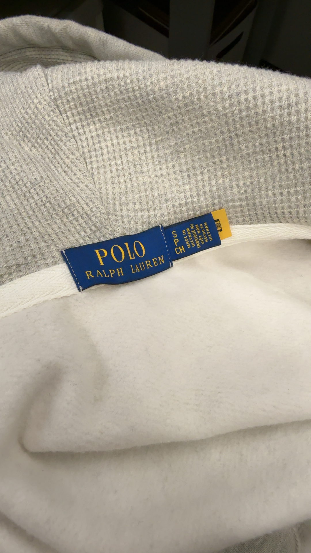 custom review-Polo Ralph Lauren SS22 Толстовка Мужской Светло-Серый