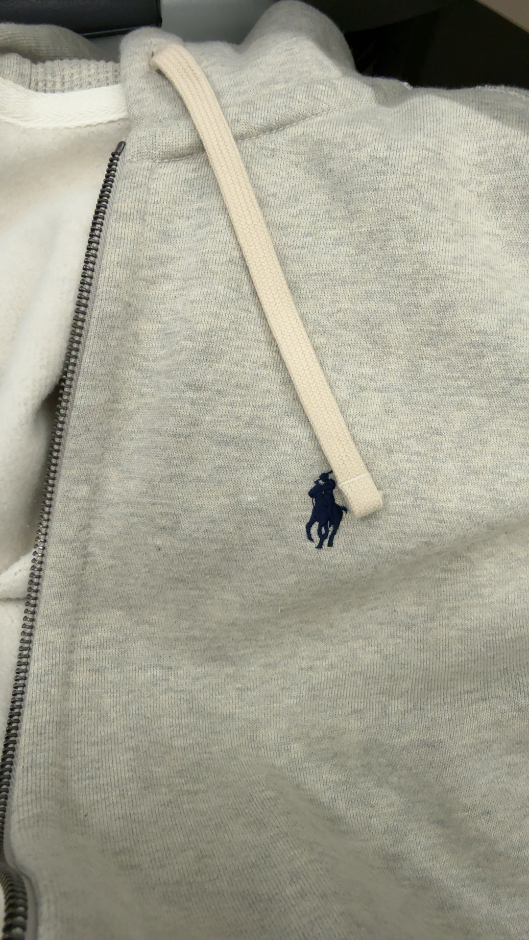 custom review-Polo Ralph Lauren SS22 Толстовка Мужской Светло-Серый