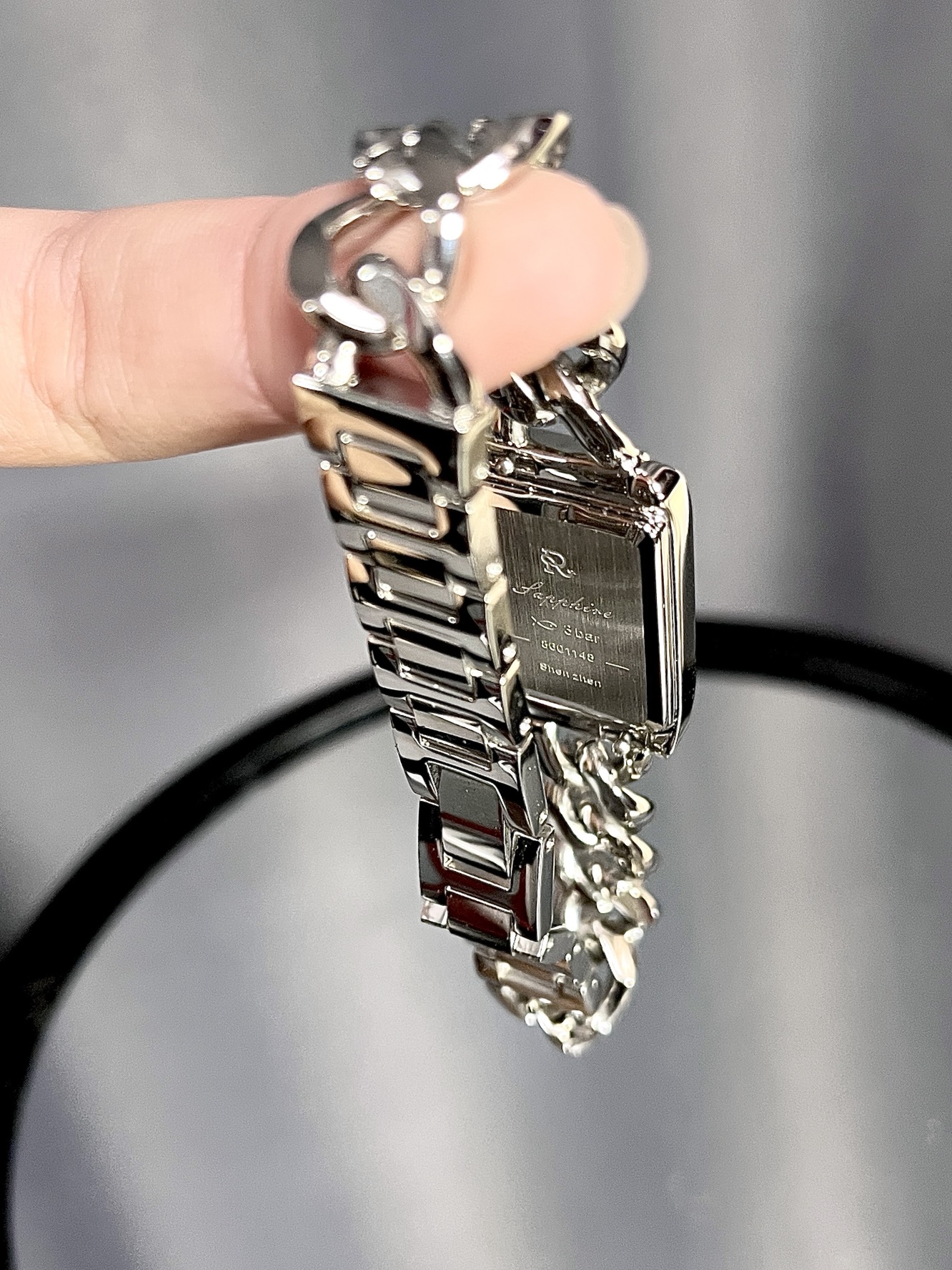 美式风手表谁能不心动呢!这款古巴链手表也太高级了吧