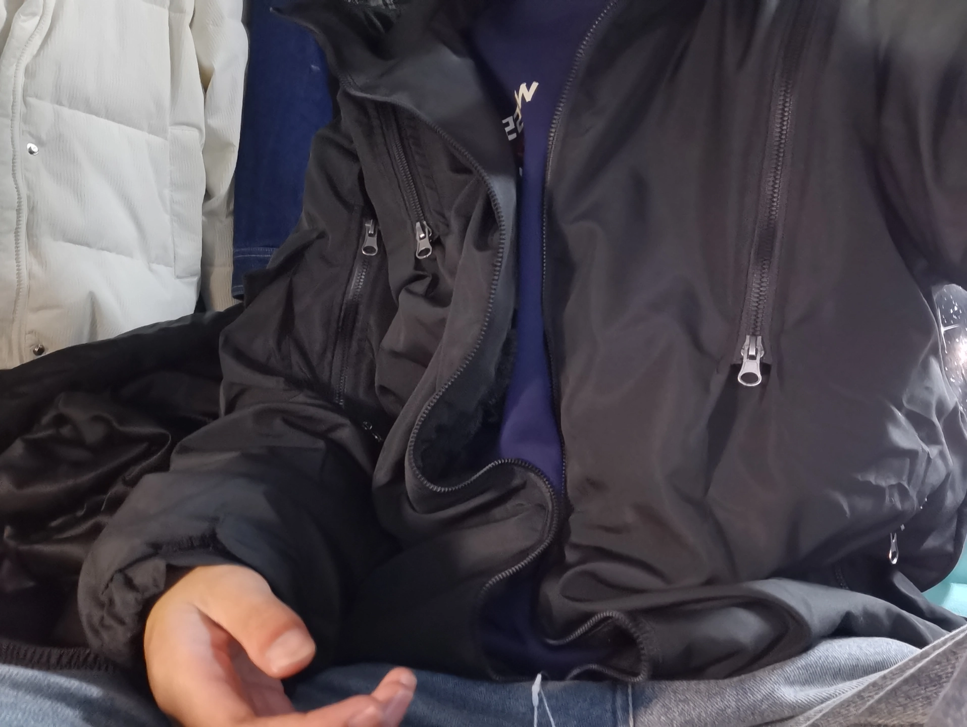 custom review-P5 MULTI zip Series Куртка Унисекс