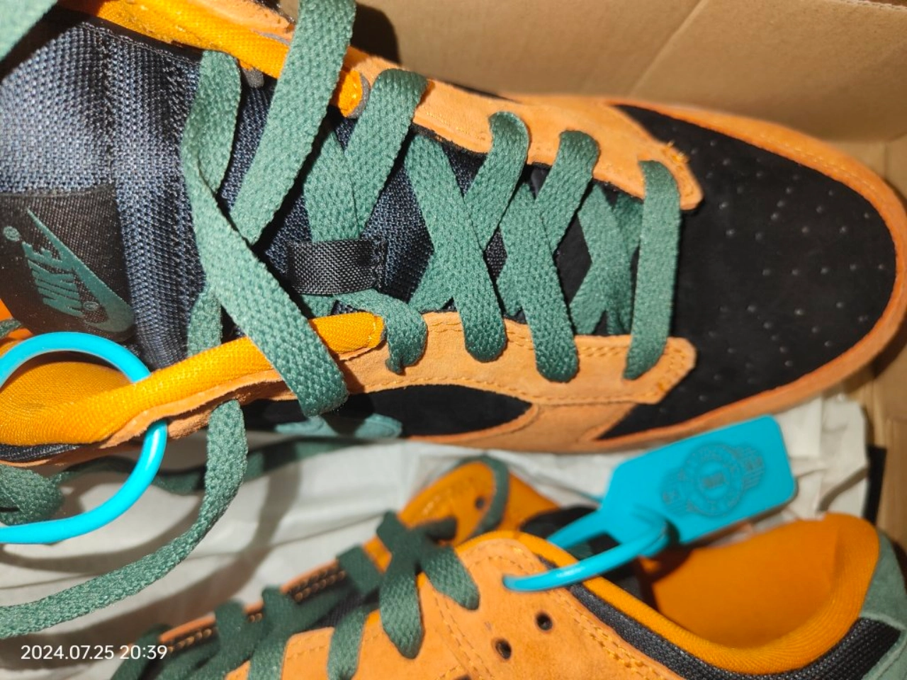 custom review-Nike Dunk Термический Противоскользящий и Устойчивый к Износу Покрытие Низкие Кроссовки для Скейтбординга Унисекс Черный и Оранжевый