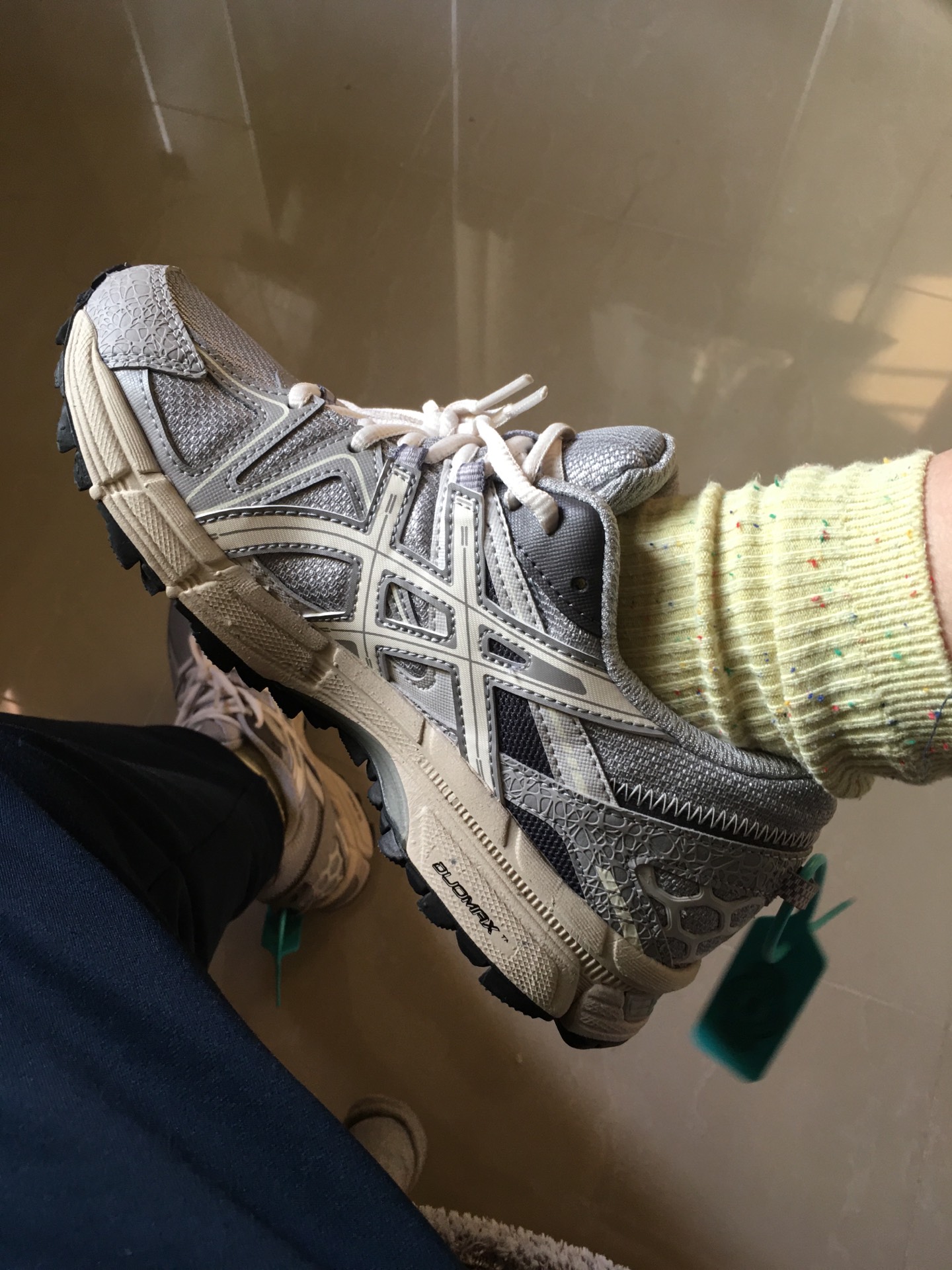 custom review-ASICS Гель Kahana 8 Противоскользящий Дышащий И Устойчивый Низкий Топ Повседневная Тропическая Обувь Женская Серый Коричневый