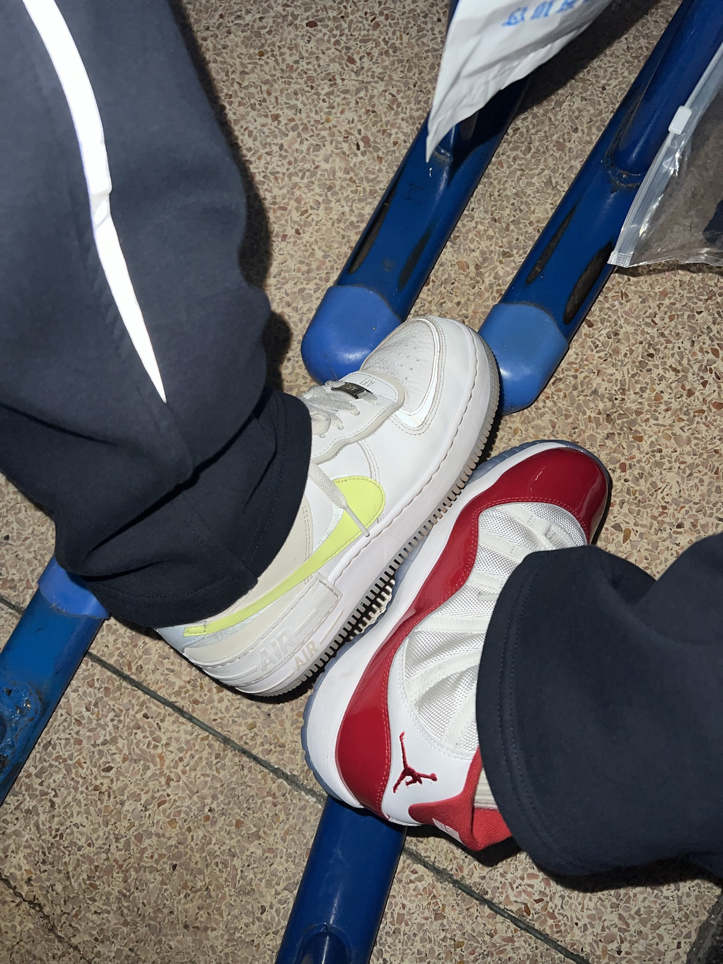 custom review-Jordan Air Jordan 11 Детские баскетбольные кроссовки Высокий топ Унисекс