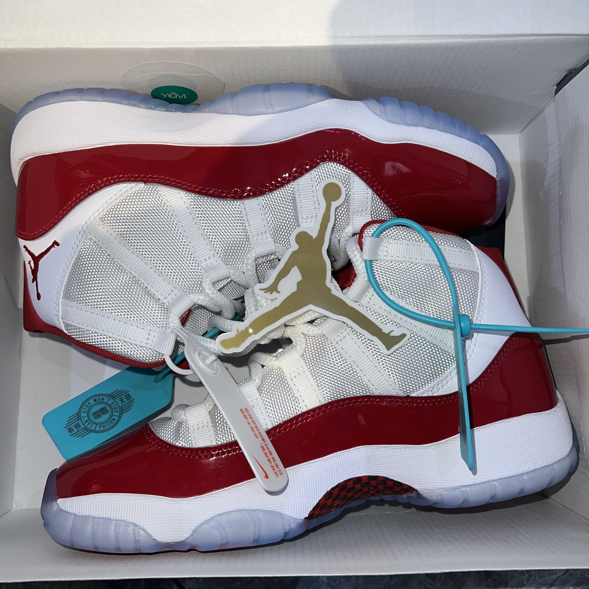 custom review-Jordan Air Jordan 11 Детские баскетбольные кроссовки Высокий топ Унисекс