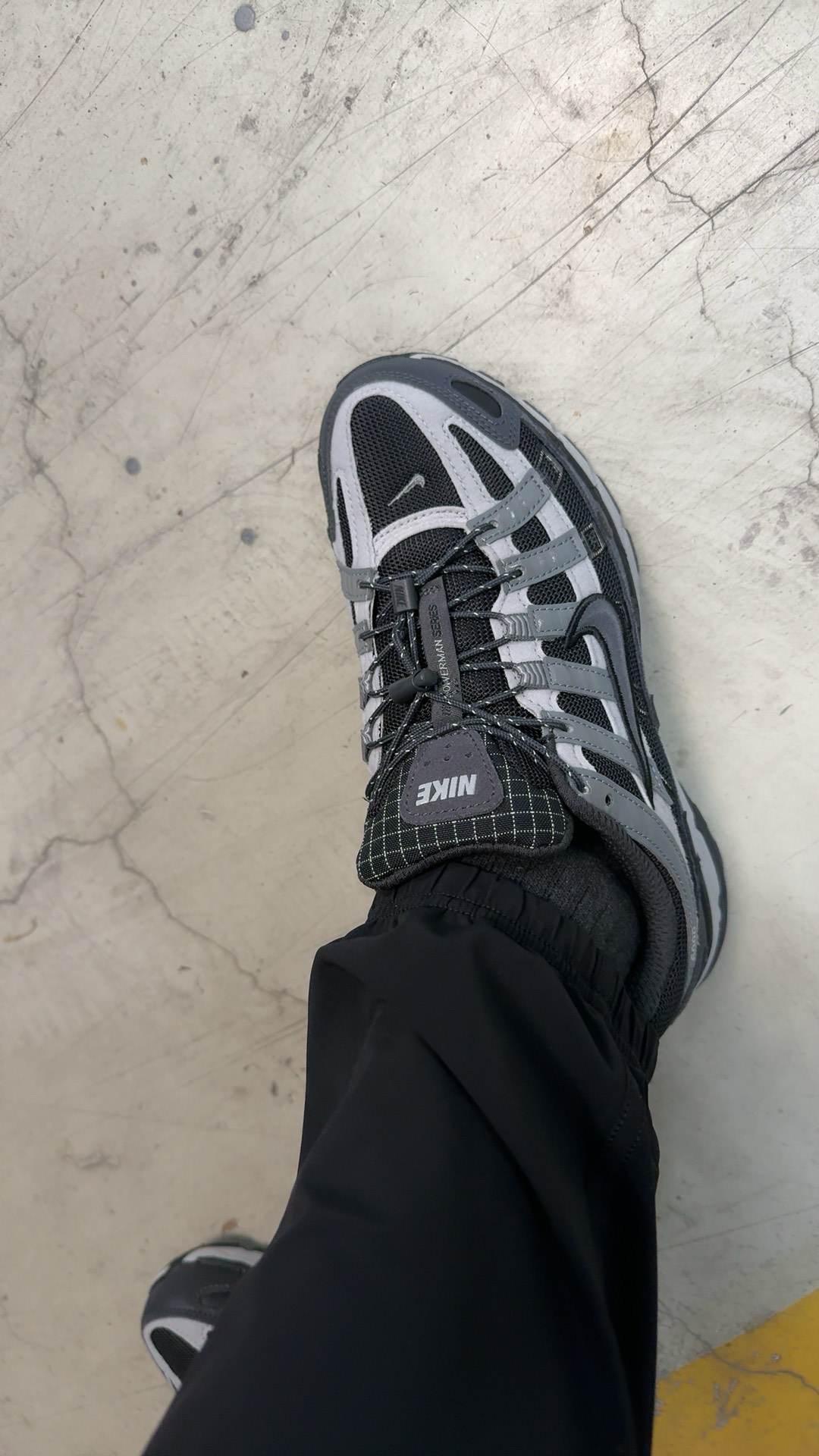 custom review-Nike P 6000 Устойчивый к истиранию низкий топ Повседневная городская обувь для бега Мужская Черный Серый