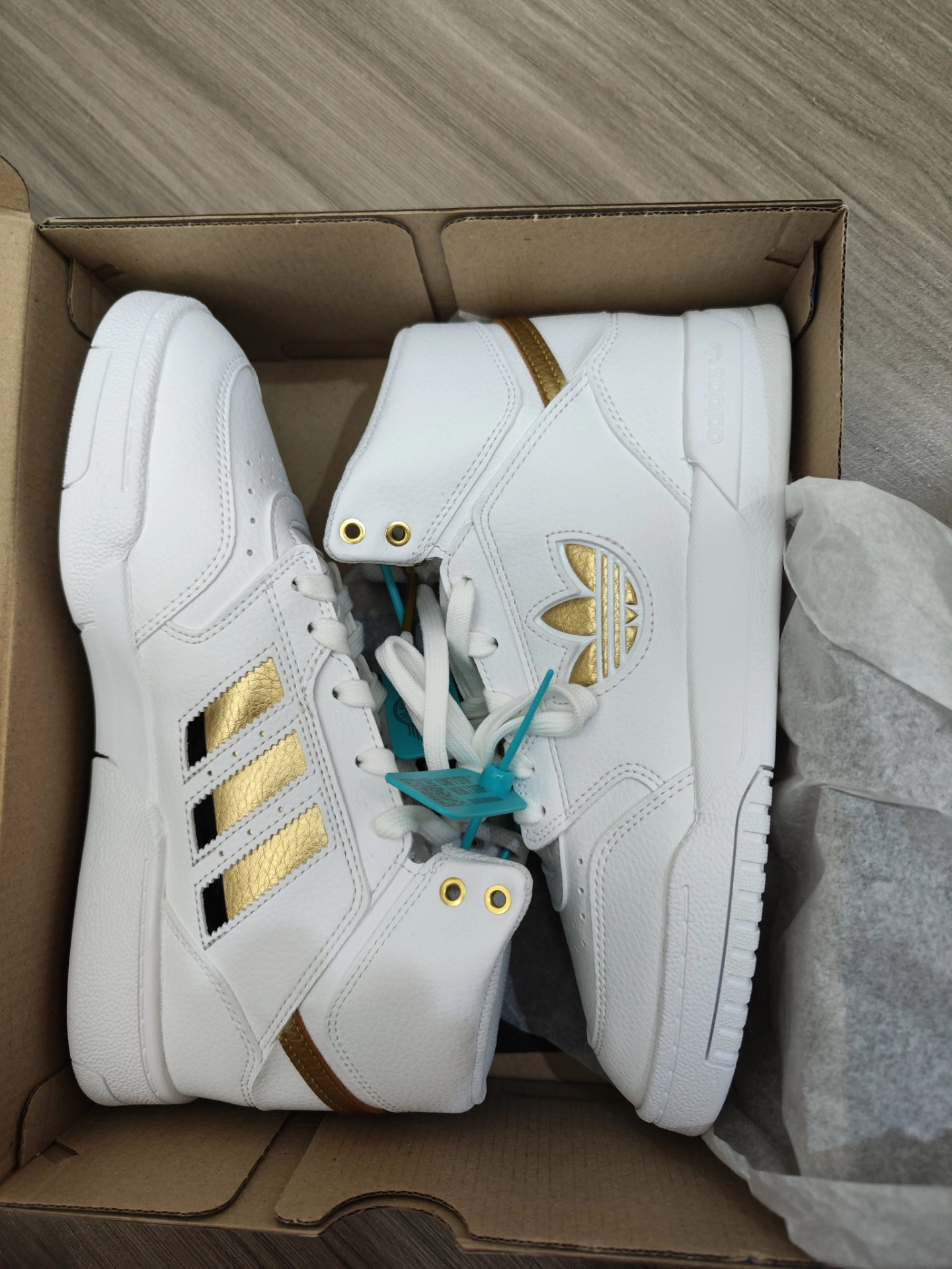custom review-Adidas Originals Drop Step XL Slip-resistant Abrasion-resistant High Top Skateboard Shoes Unisex White Gold Adidas Originals Drop Step XL Противоскользящие устойчивые к истиранию высокие топы для скейтбординга Унисекс Белый Золото