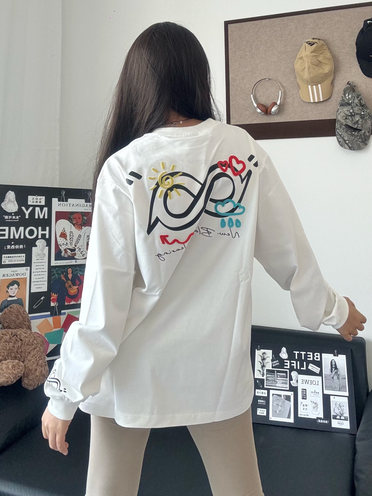 敲吸睛莫比斯环t恤