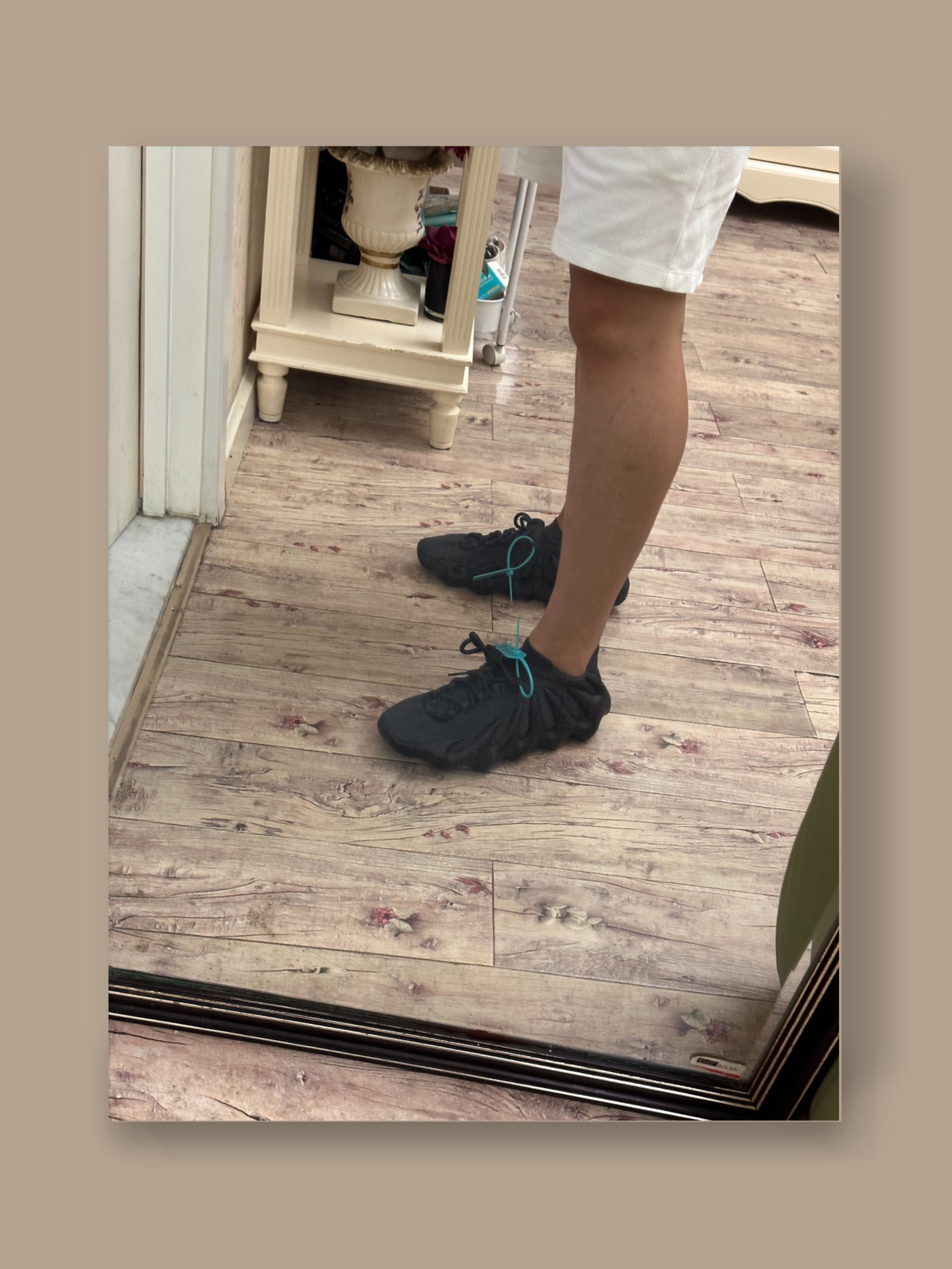 custom review-Adidas Originals Yeezy 450 Черный воин 'Utility Черный' Устойчивый к истиранию Низкий Топ Повседневная обувь Унисекс Черный