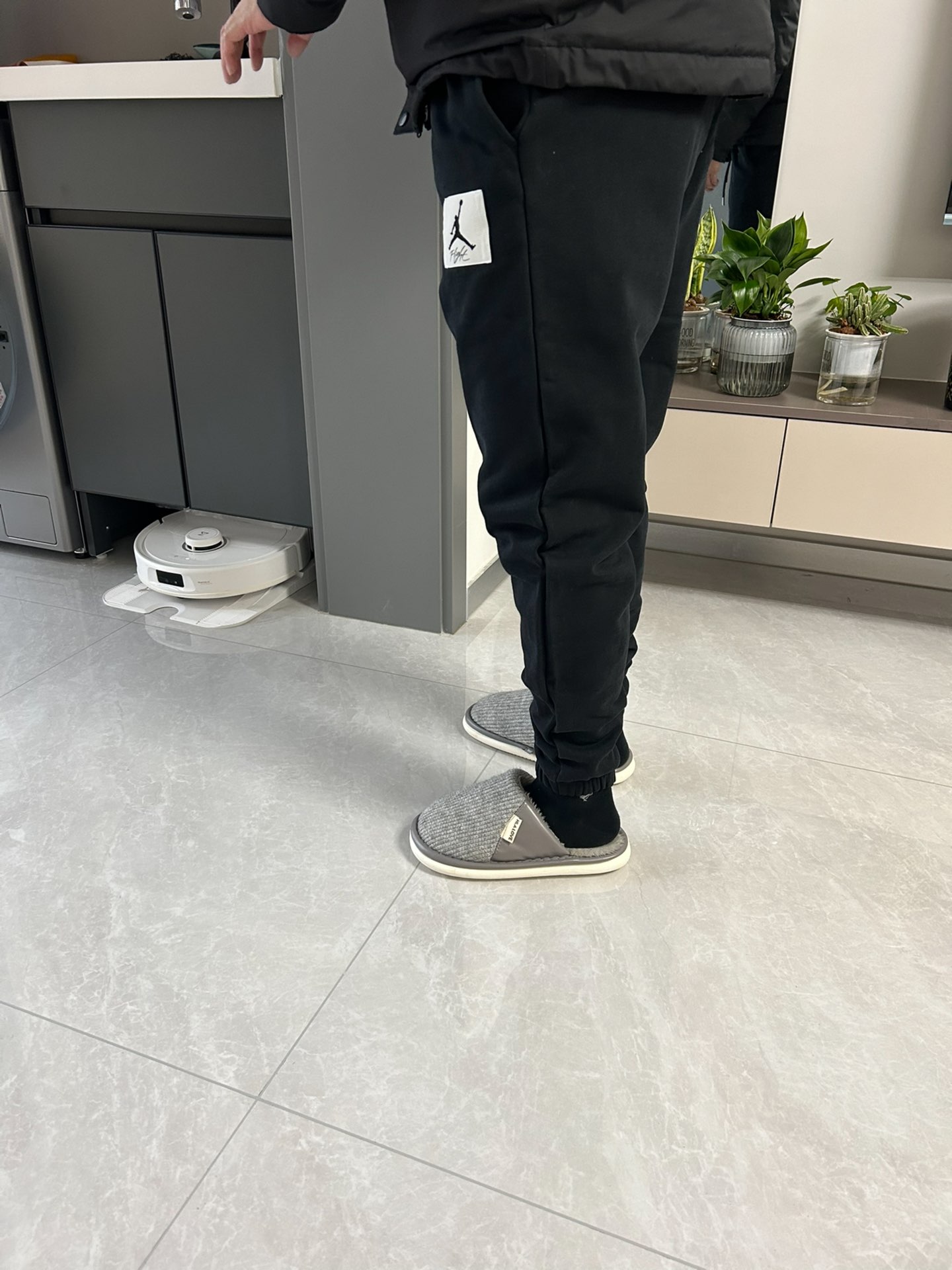 custom review-Джордан Вязаные Тренировочные Штаны Мужские Черные