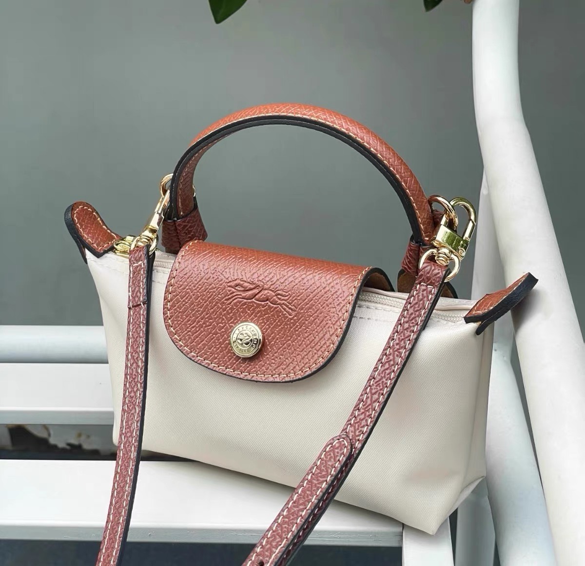 custom review-LONGCHAMP Le Pliage Пельменная Сумка Стандартная Женская Бежевая