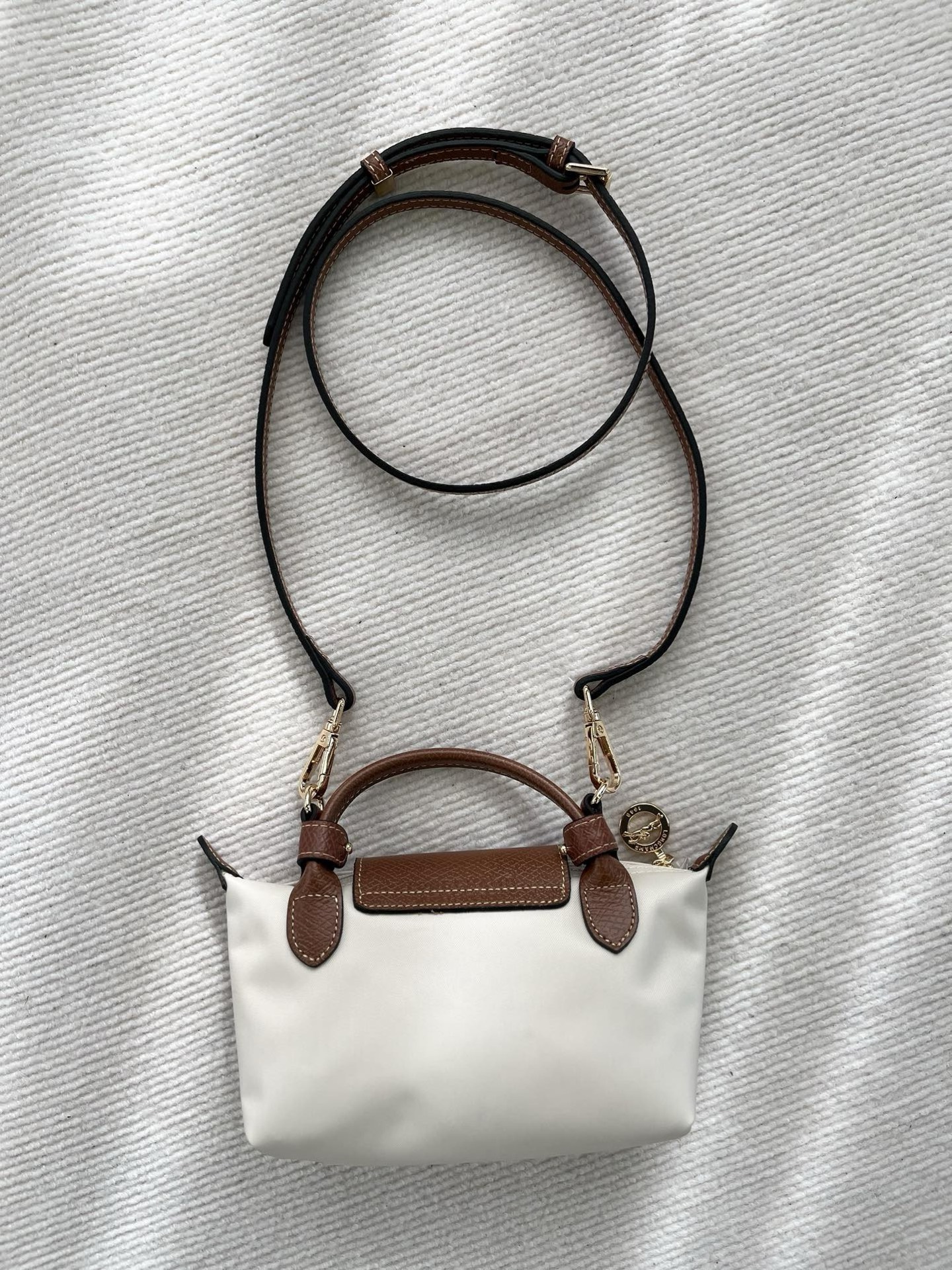 custom review-LONGCHAMP Le Pliage Пельменная Сумка Стандартная Женская Бежевая