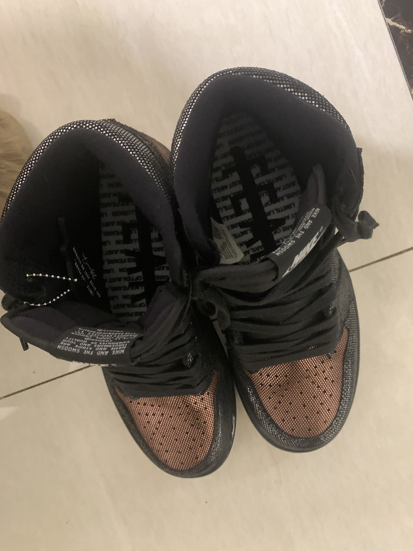 custom review-Jordan Air Jordan 1 'Бесстрашный Металл Розовый Трендовый Высокие Кеды Винтажные Баскетбольные Кроссовки Женские