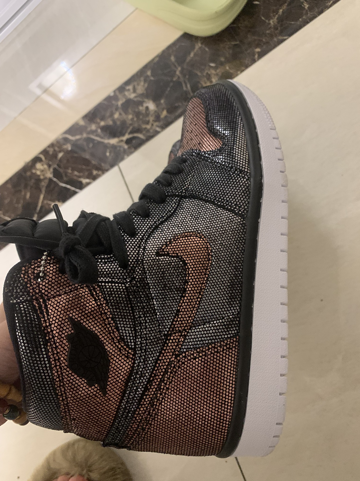 custom review-Jordan Air Jordan 1 'Бесстрашный Металл Розовый Трендовый Высокие Кеды Винтажные Баскетбольные Кроссовки Женские